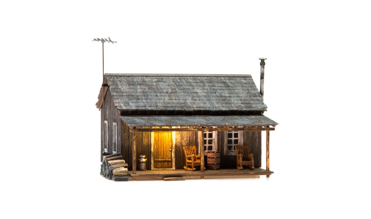 Woodland Scenics BR5065 HO Scale, Rustic Cabin