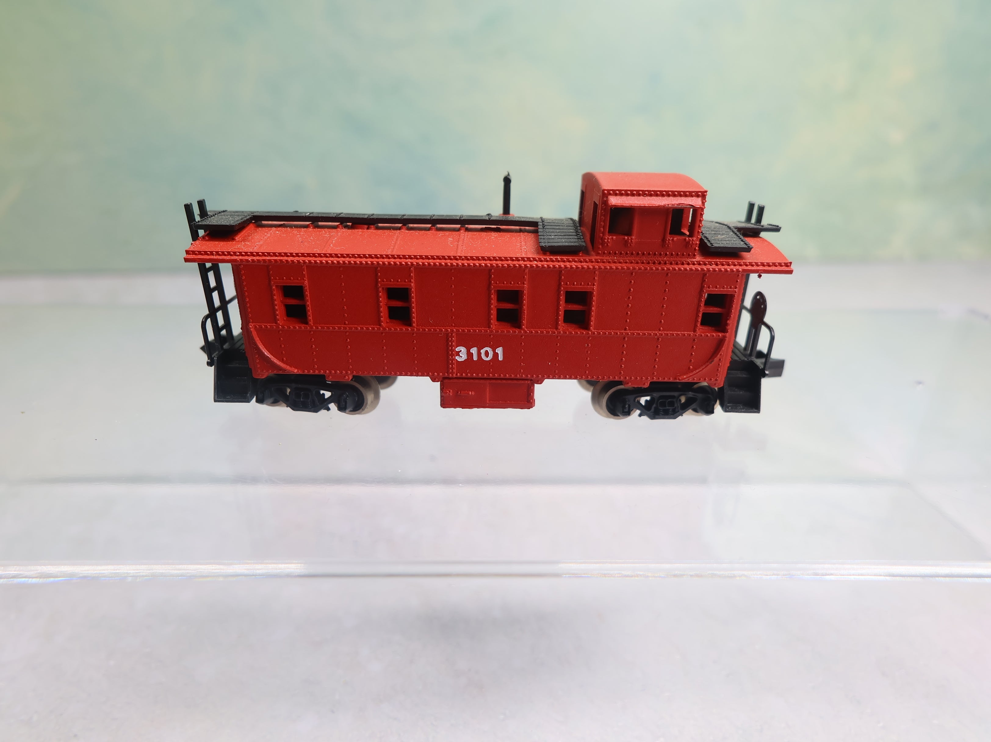 USED N Scale Caboose #3101 Custom Paint