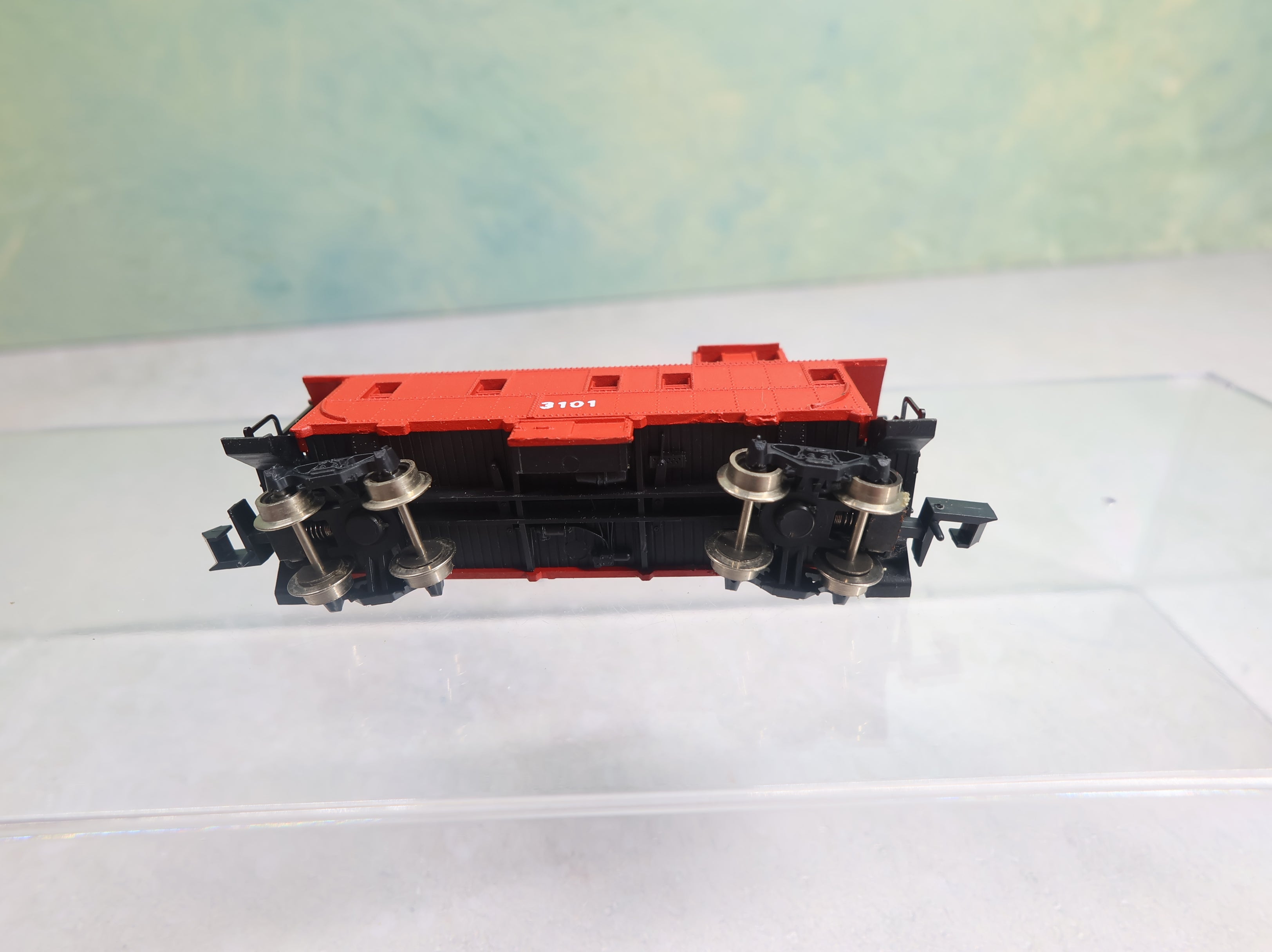 USED N Scale Caboose #3101 Custom Paint