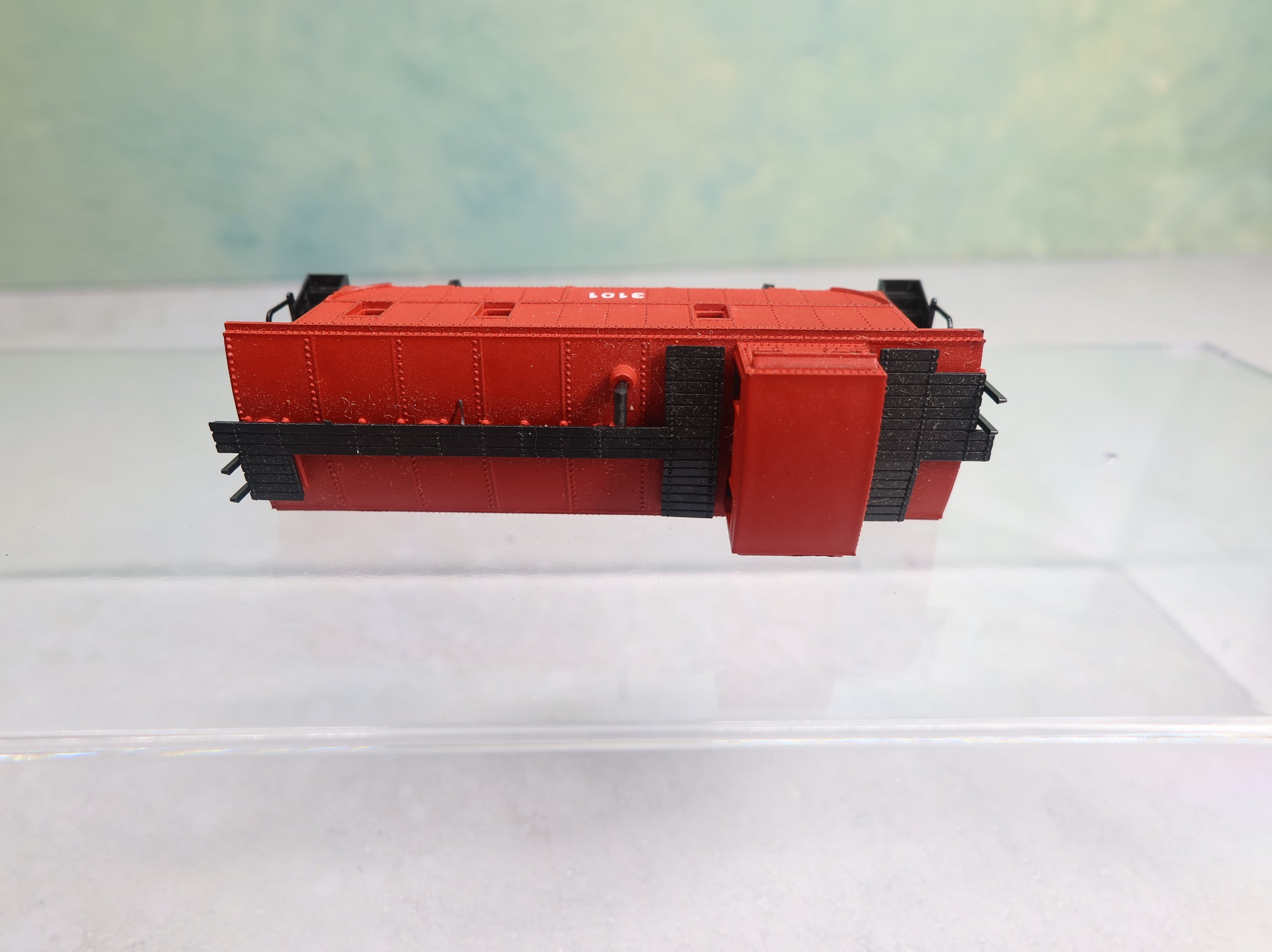 USED N Scale Caboose #3101 Custom Paint