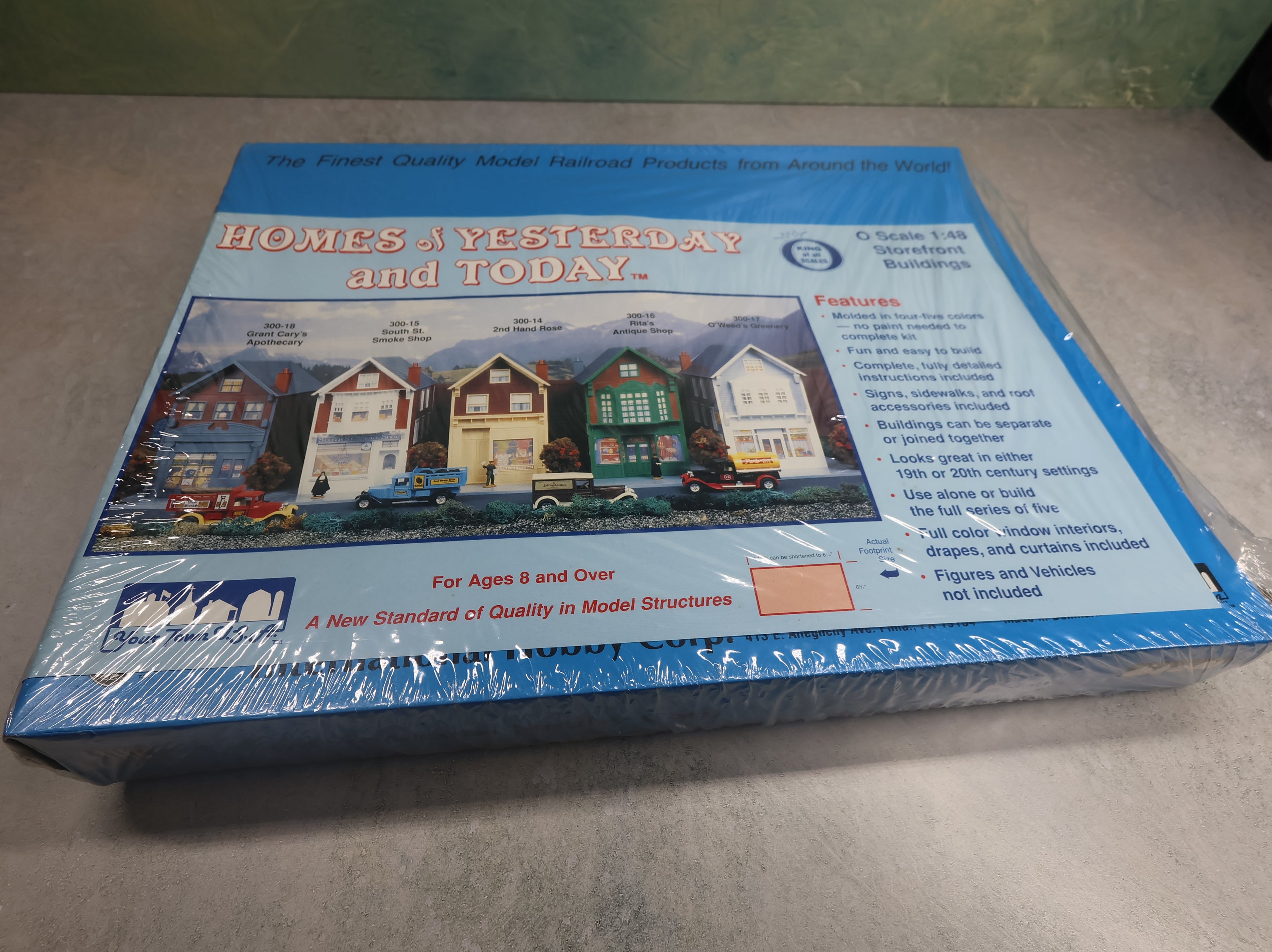 IHC #300-14 O Homes of Yesterday and Today Storefront 2nd Hand Rose KIT