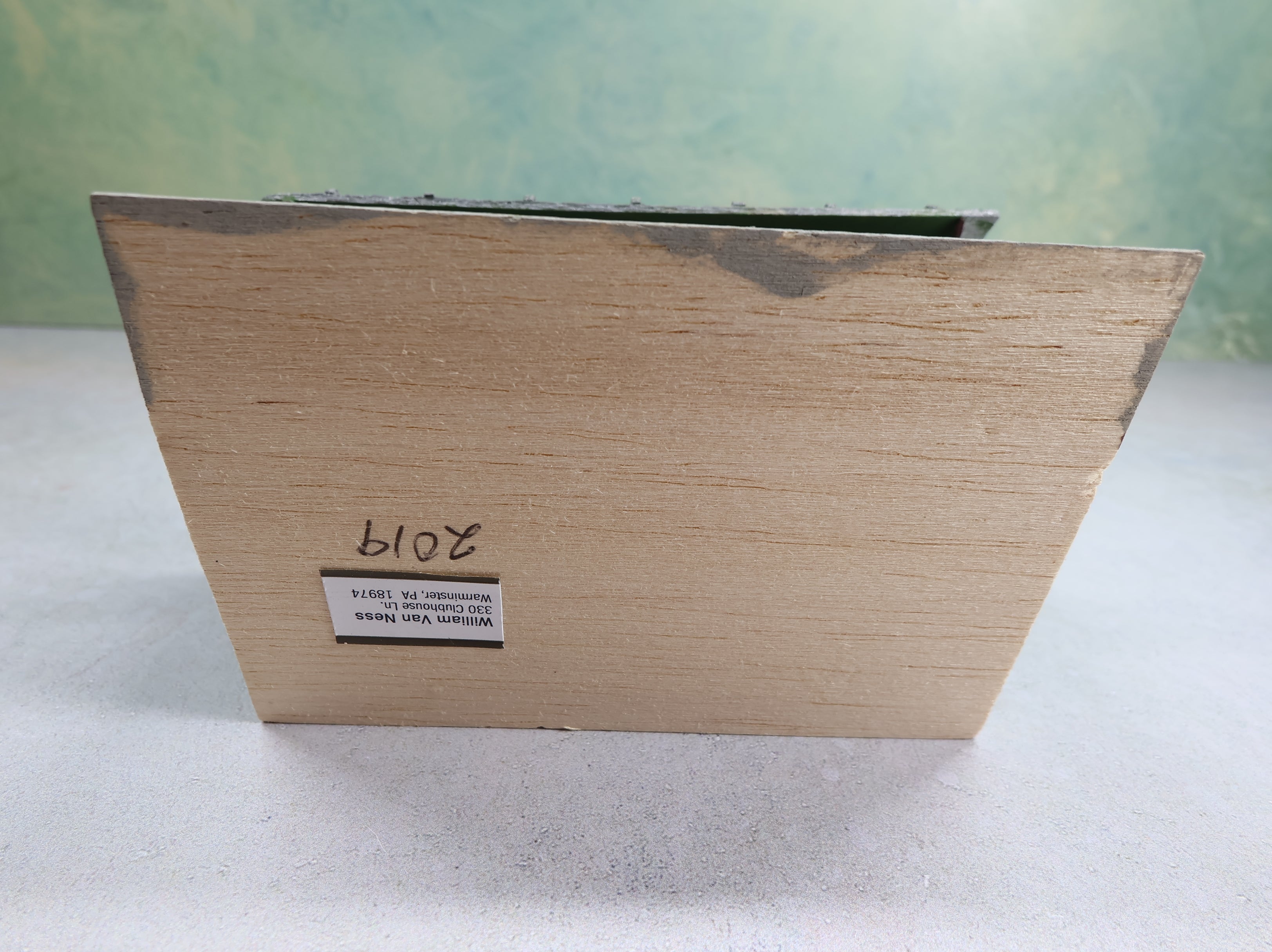 USED HO Scale Scratch Built Loading Dock Area