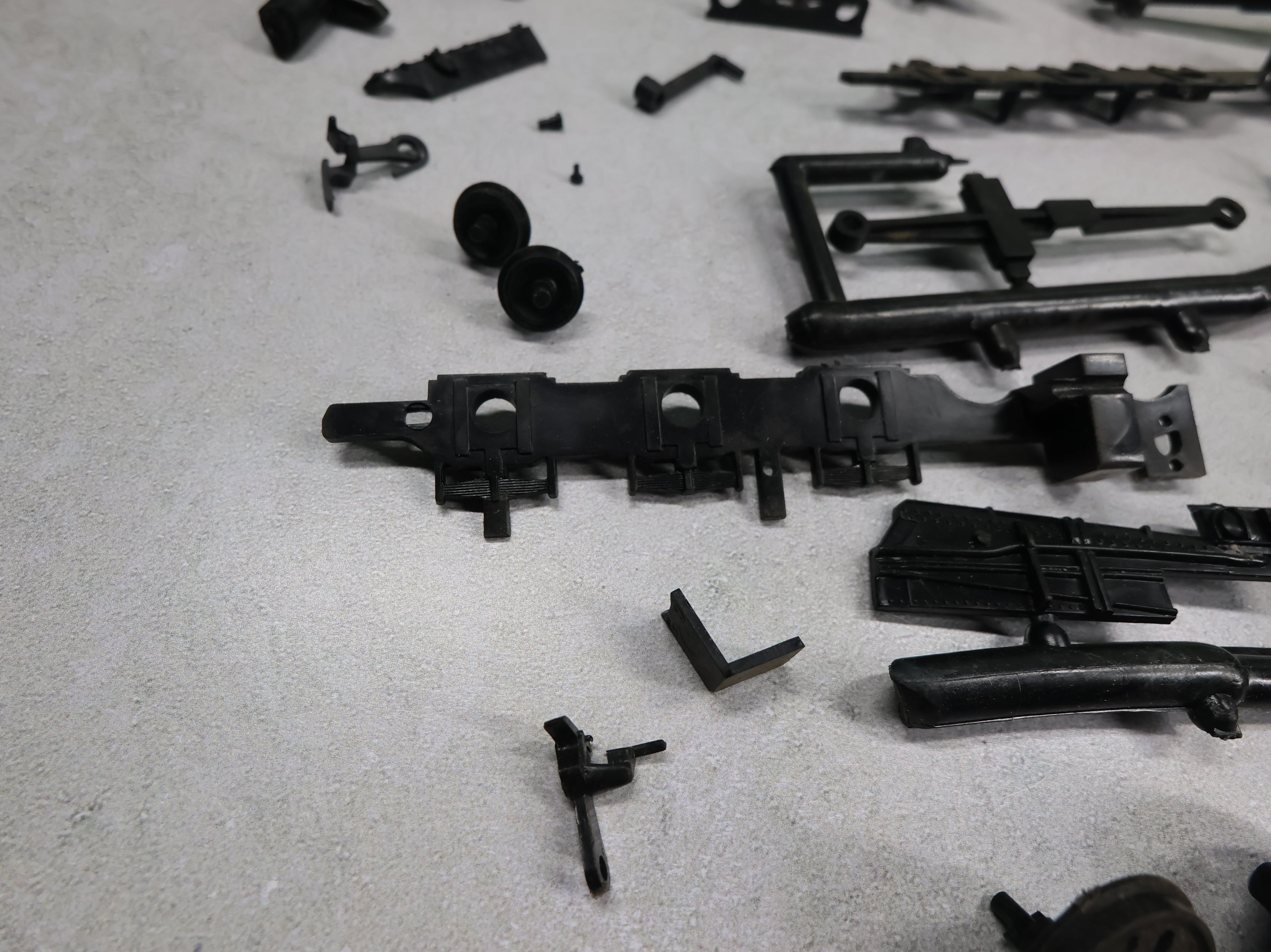 USED Rosebud Kitmaster 34 HO Scale Plastic Steam Locomotive Kit (non powered) HO & OO New York Central Hudson KIT