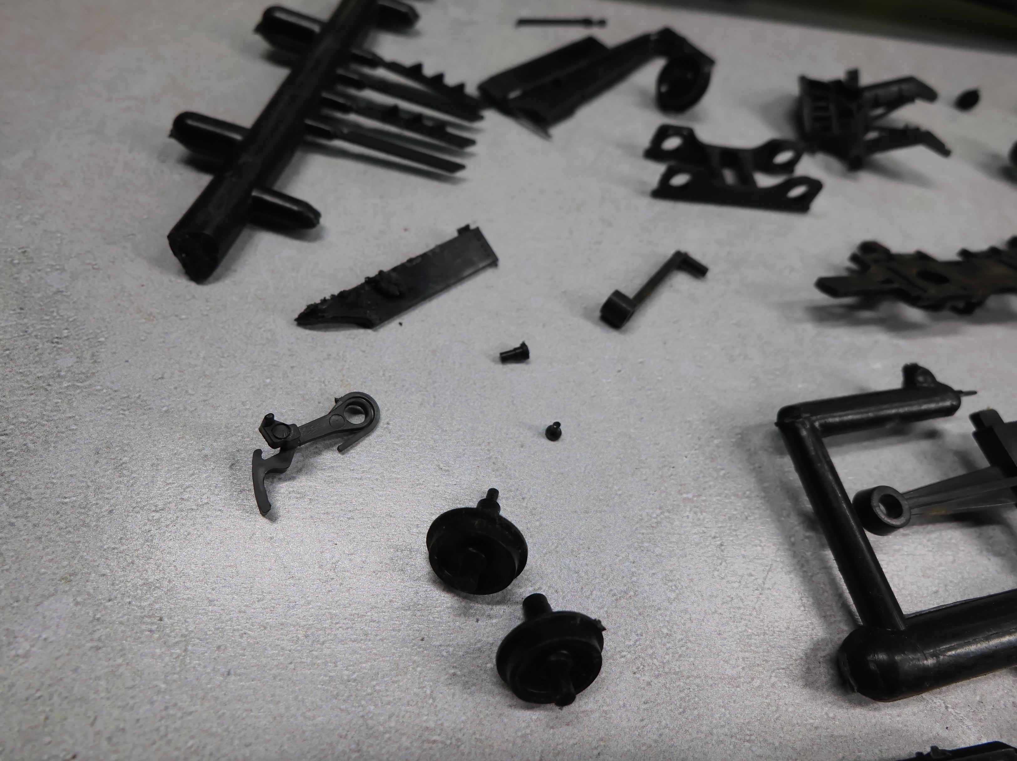 USED Rosebud Kitmaster 34 HO Scale Plastic Steam Locomotive Kit (non powered) HO & OO New York Central Hudson KIT