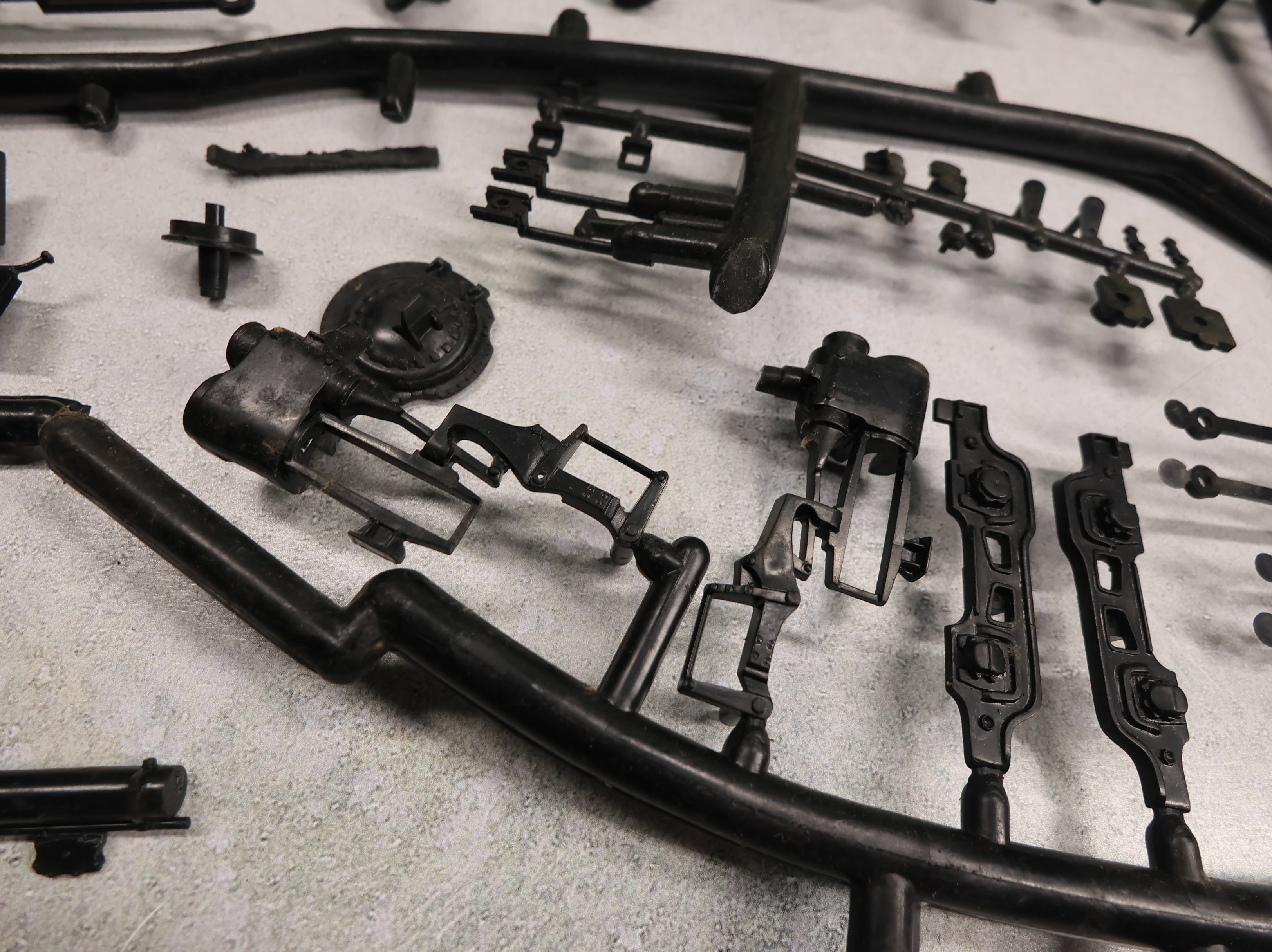 USED Rosebud Kitmaster 34 HO Scale Plastic Steam Locomotive Kit (non powered) HO & OO New York Central Hudson KIT