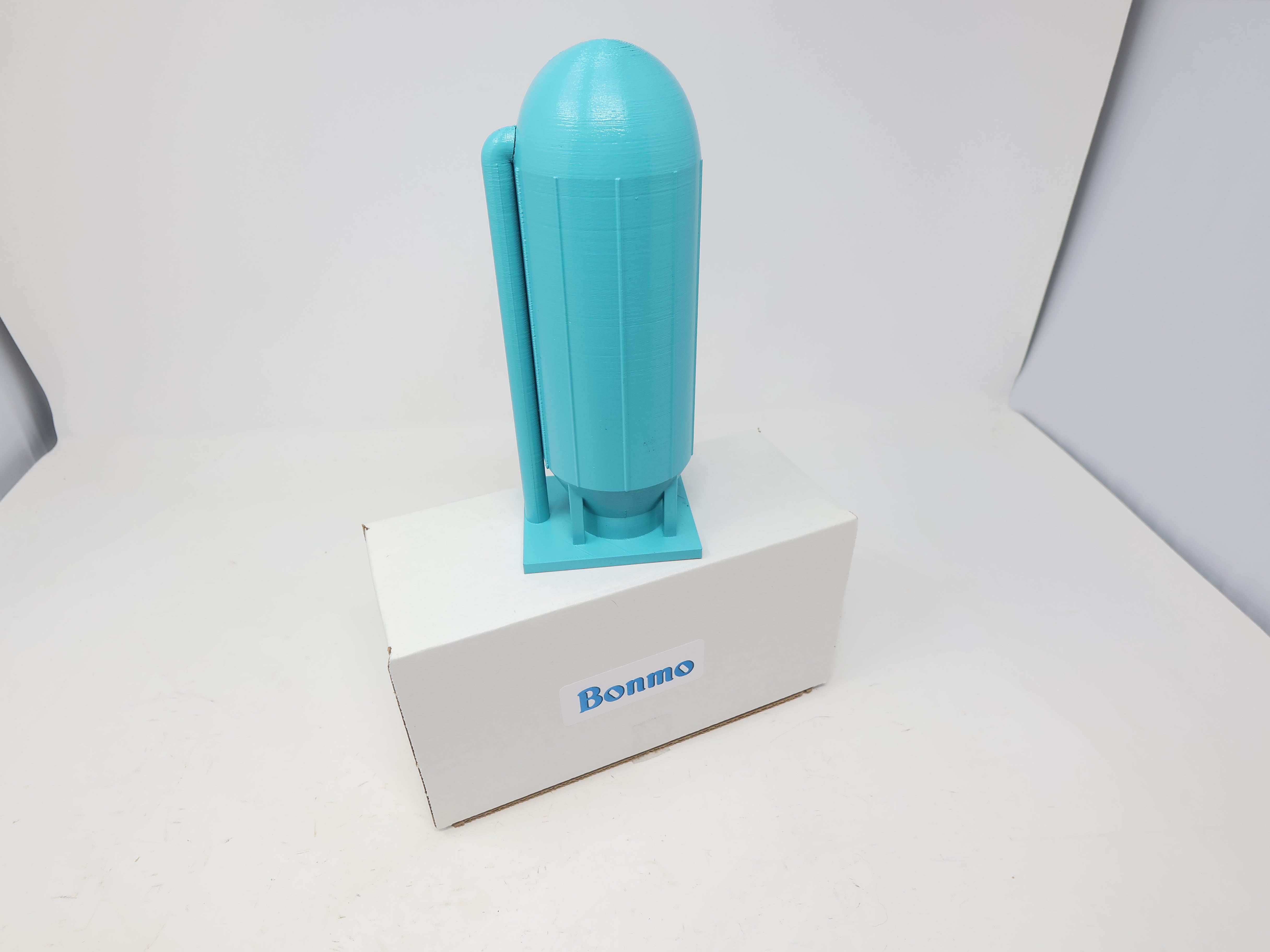 Bonmo 87104 HO Scale, Industrial Gas Tank (Teal)