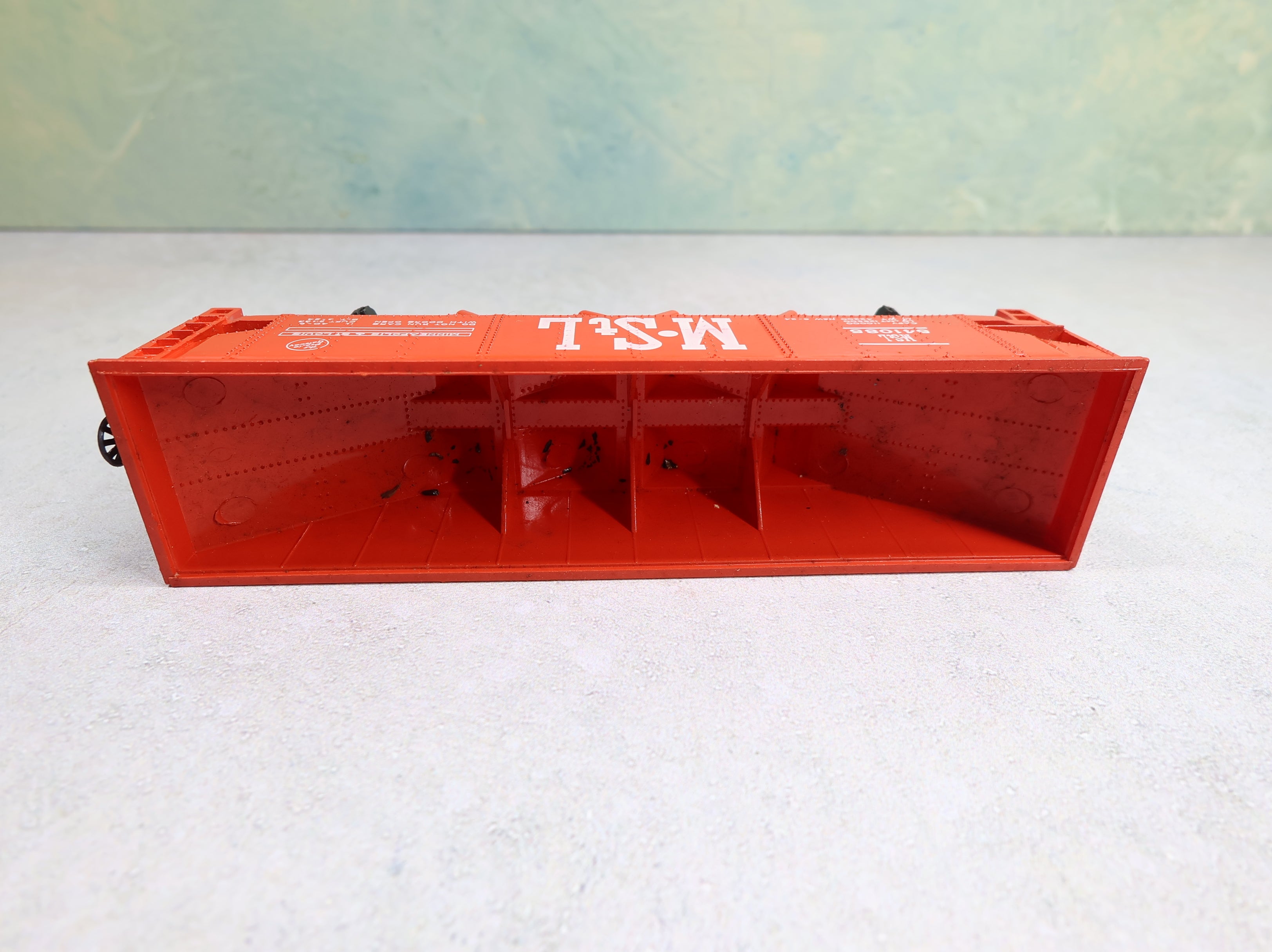 USED Bachmann HO Scale Quad Hopper Minneapolis & St Louis M&StL #541085