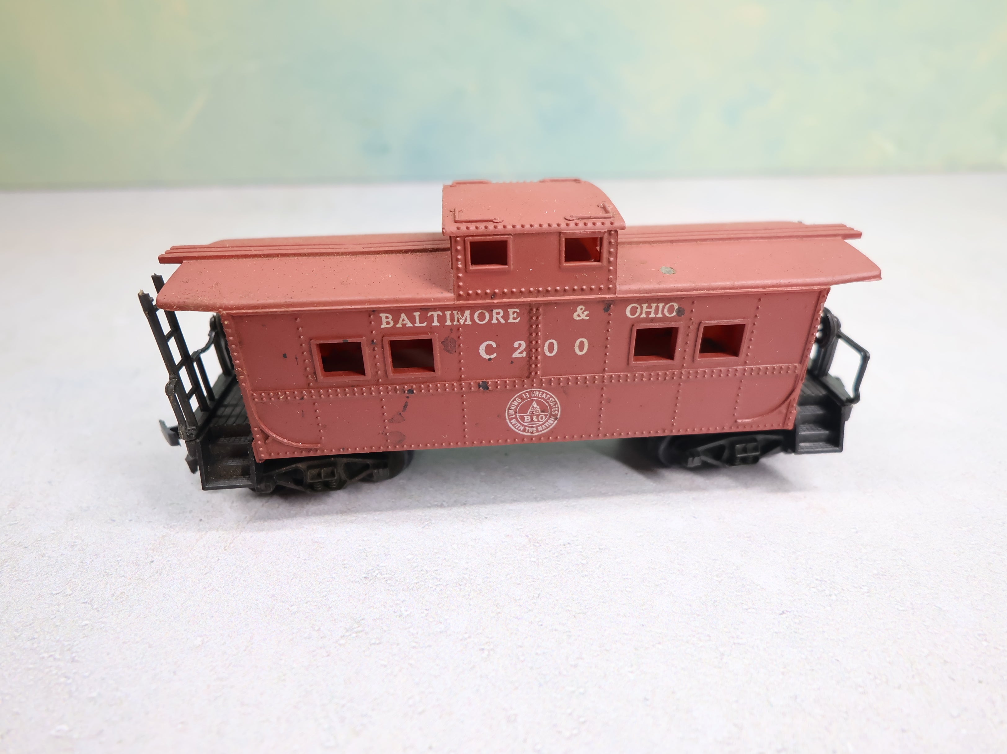 USED HO Scale Caboose Baltimore and Ohio #C200