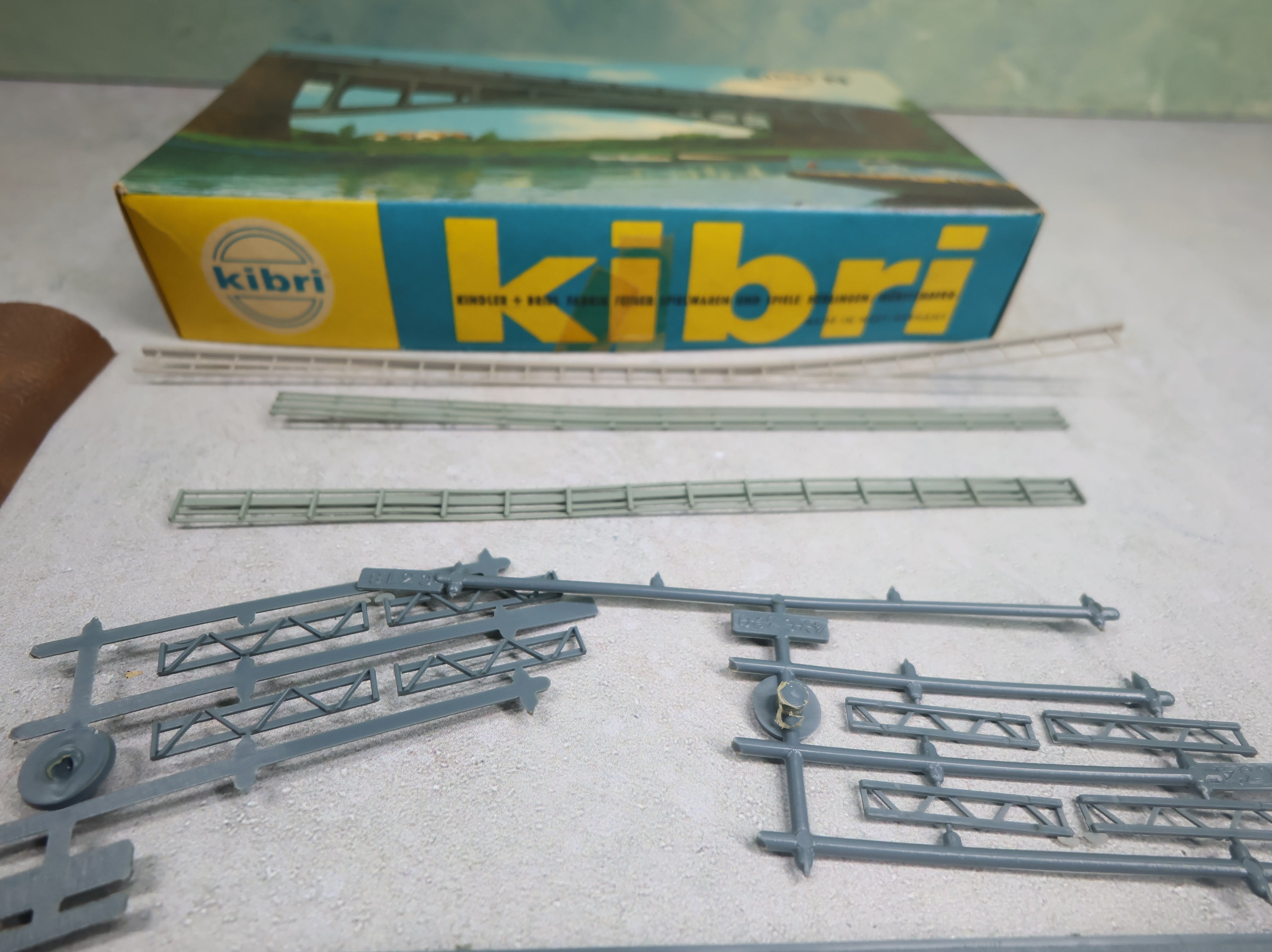 USED Kibri 7622 N Scale Steel Bridge with Arch (Single or Double Track) KIT