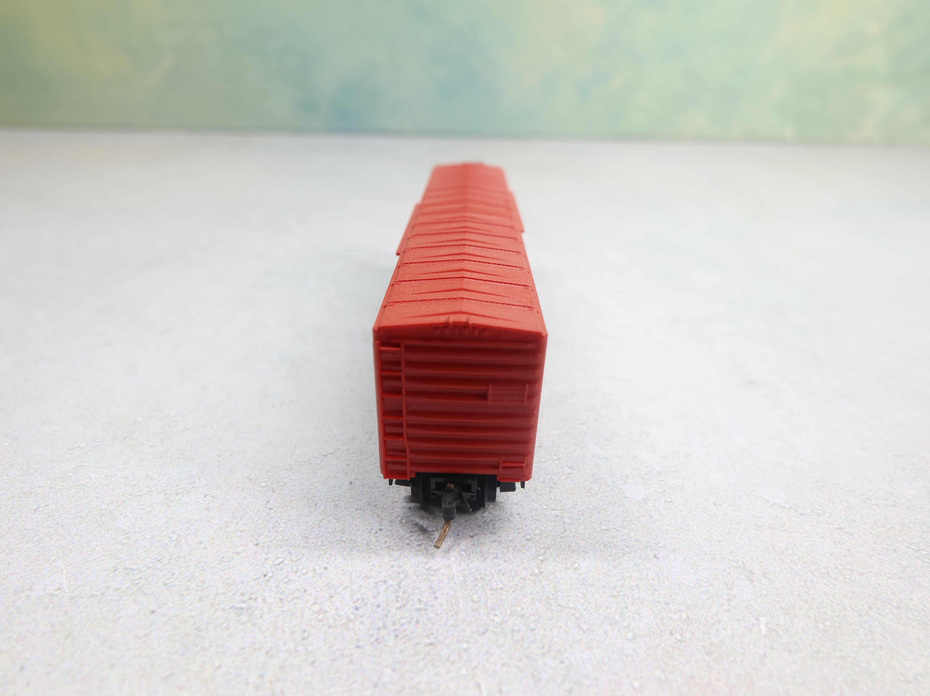 USED Micro-Trains 38071 N Scale 50' Box Car Delaware State Car DRLX #1776 Knuckle Couplers