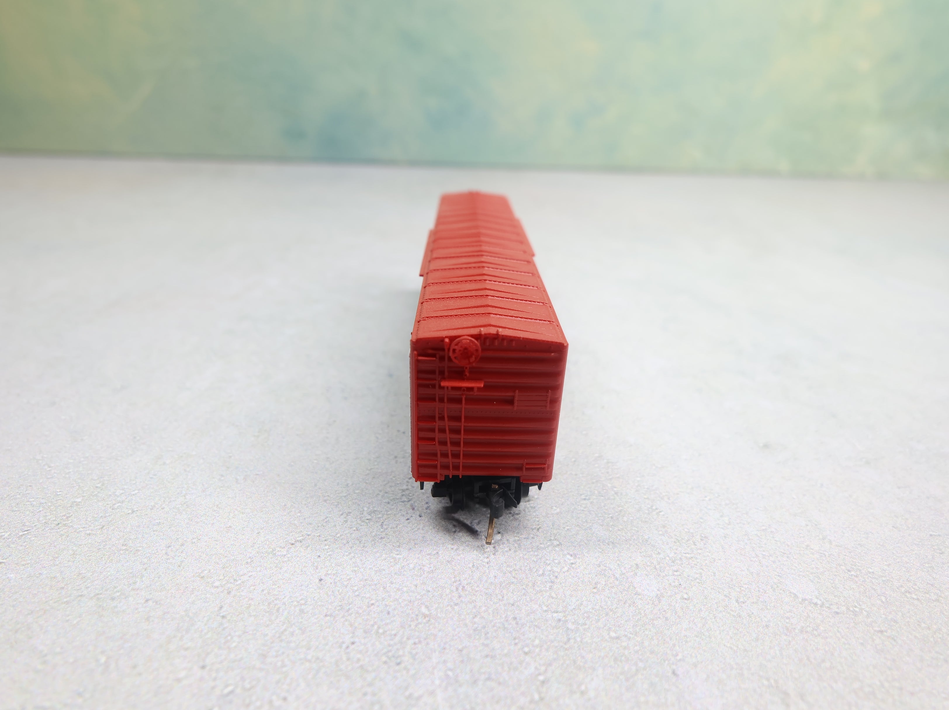 USED Micro-Trains 38071 N Scale 50' Box Car Delaware State Car DRLX #1776 Knuckle Couplers