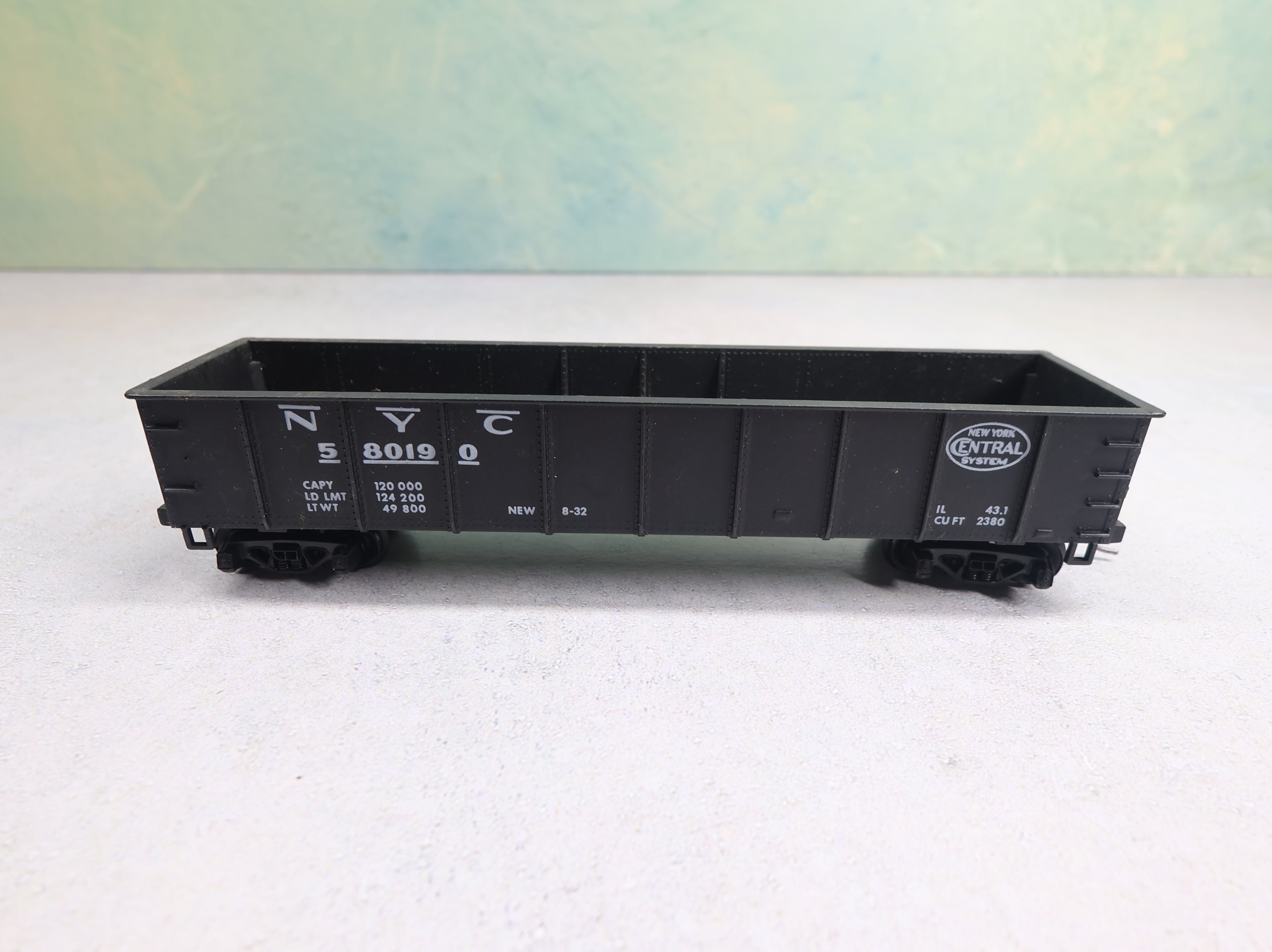 USED Mantua HO Scale 43' Heavy Gondola New York Central NYC #580190 No Load