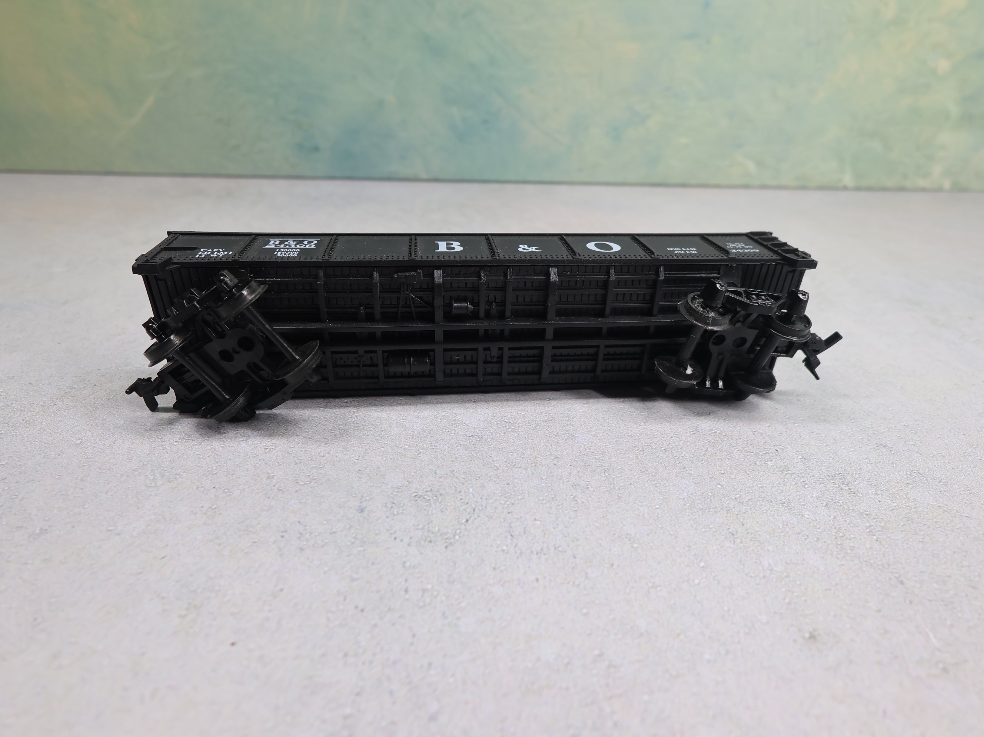 USED Life-Like HO Scale 40' Gondola Baltimore and Ohio B&O #24309