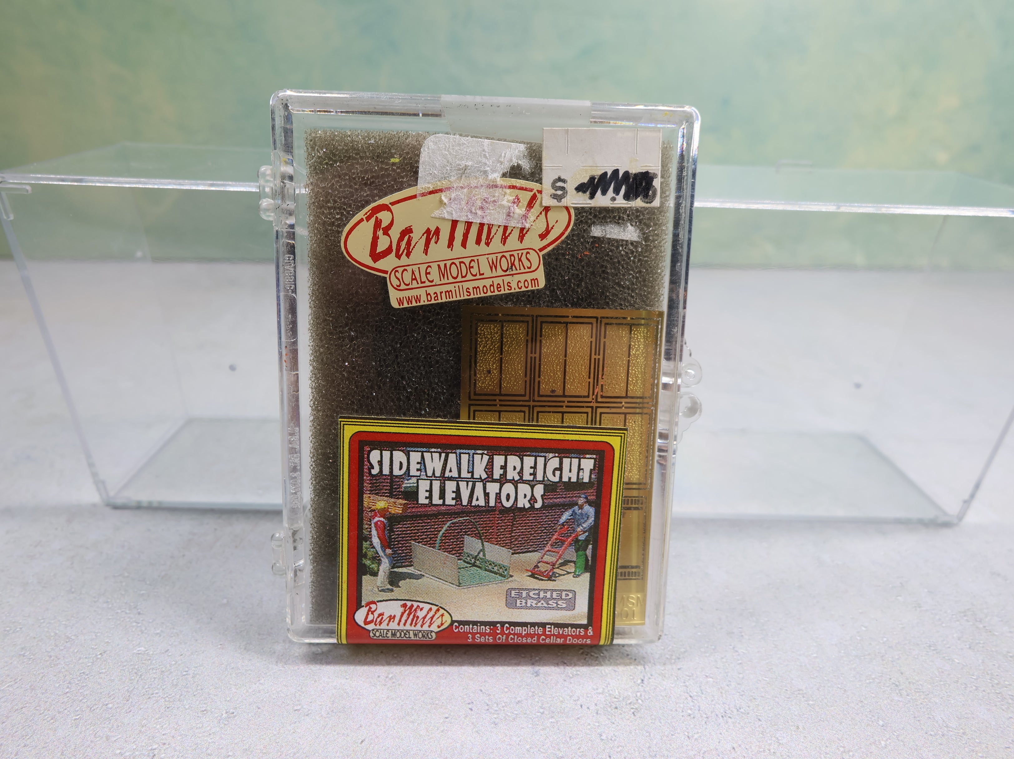 Bar Mills 70101 N Scale Brass Sidewalk Freight Elevators (3 sets) KIT