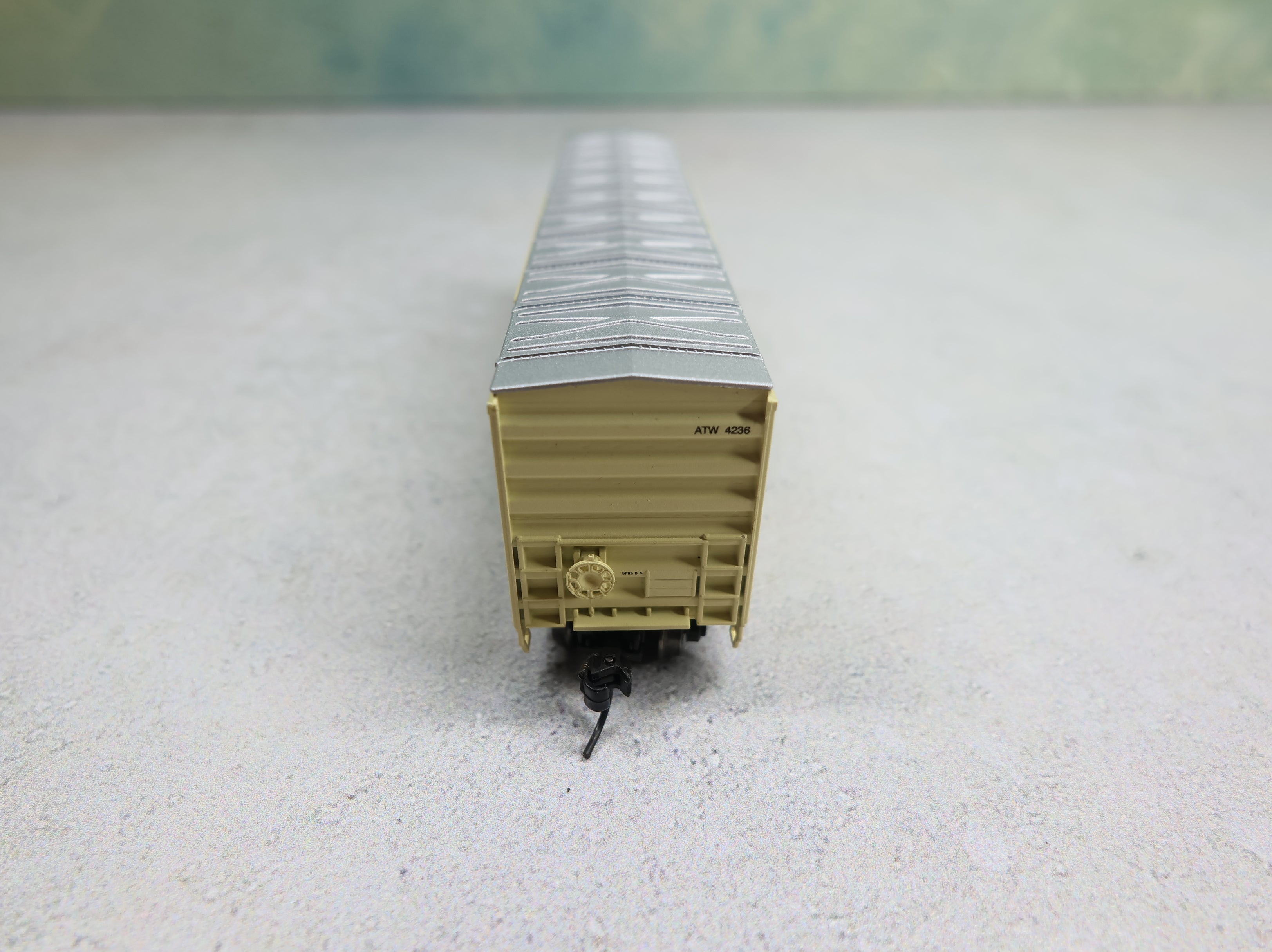 USED EXACTRAIL EN-51202-3 N Scale Evans 5277 Box Car Atlantic & Western ATW #4236