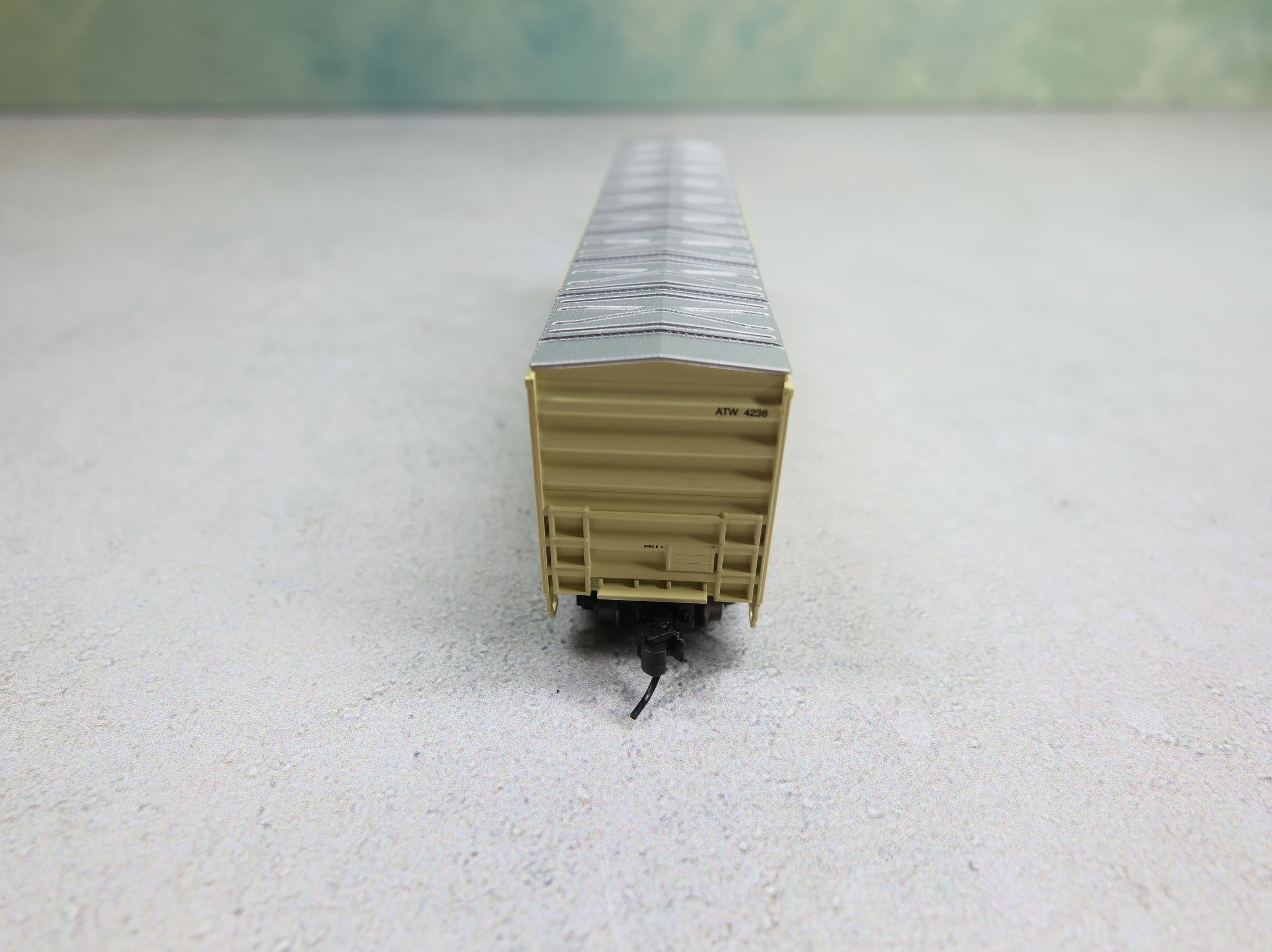 USED EXACTRAIL EN-51202-3 N Scale Evans 5277 Box Car Atlantic & Western ATW #4236