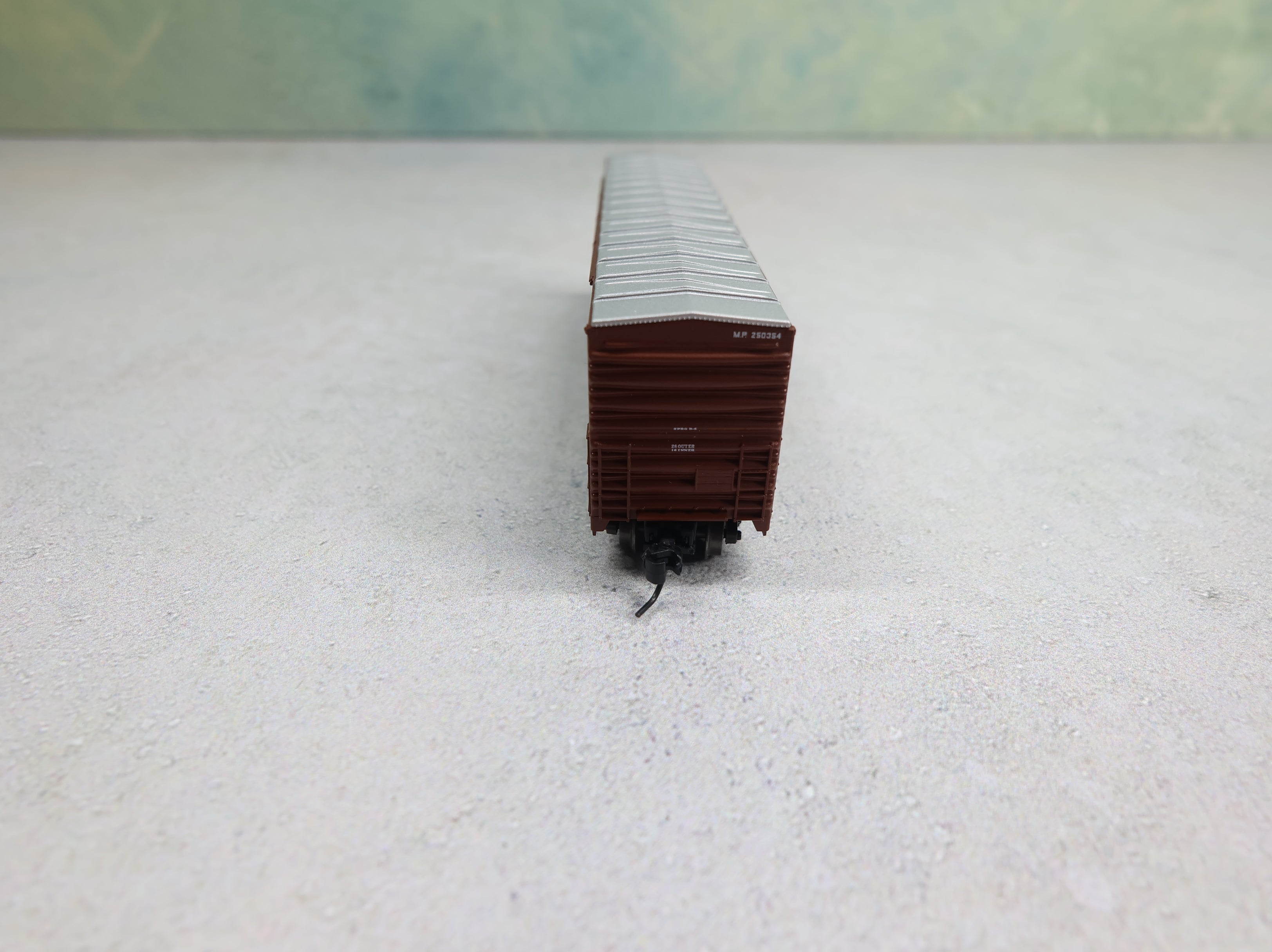 USED EXACTRAIL EN-50811-1 N Scale Gunderson 5200 Box Car Missouri Pacific MP #250354