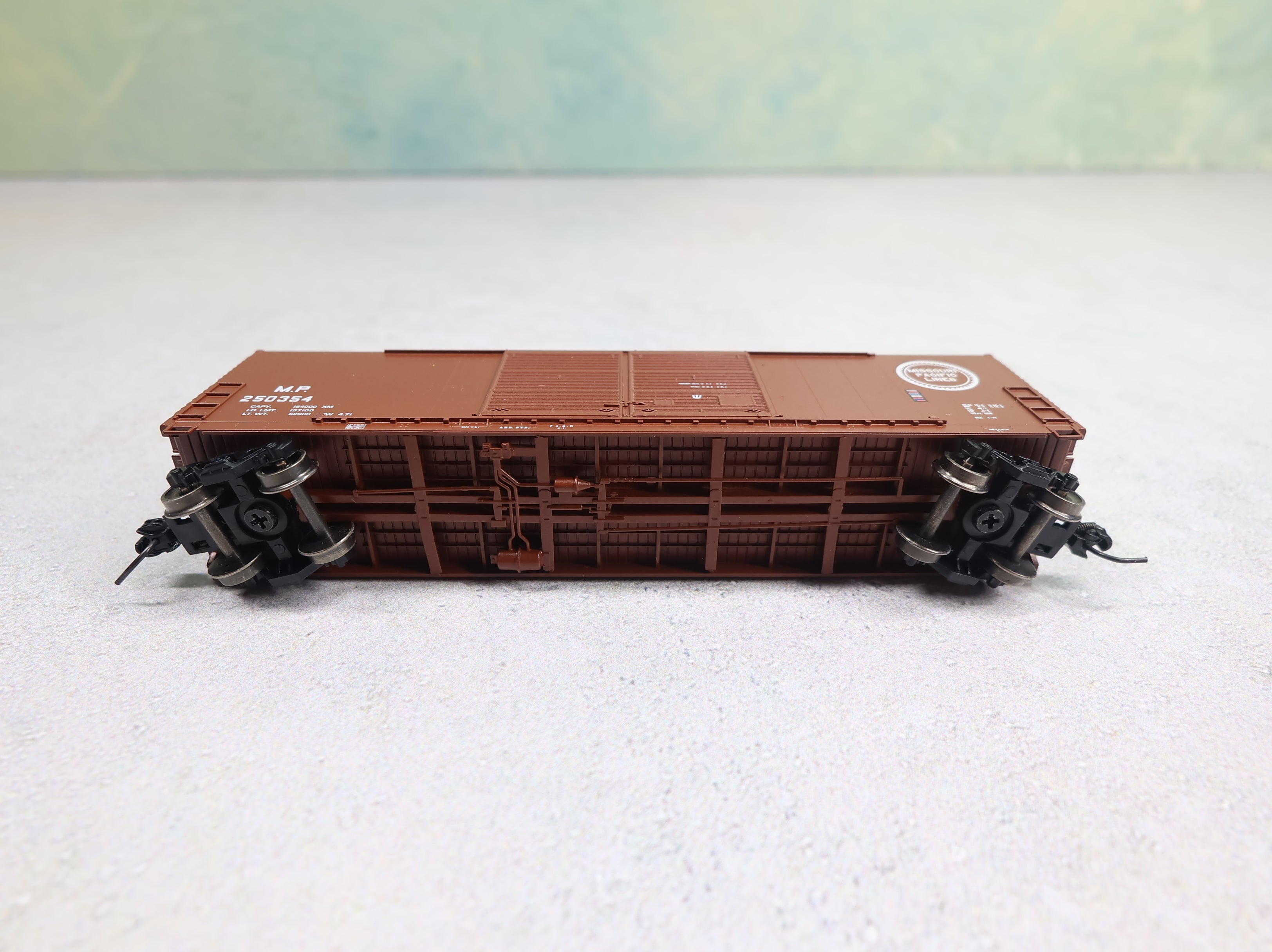 USED EXACTRAIL EN-50811-1 N Scale Gunderson 5200 Box Car Missouri Pacific MP #250354