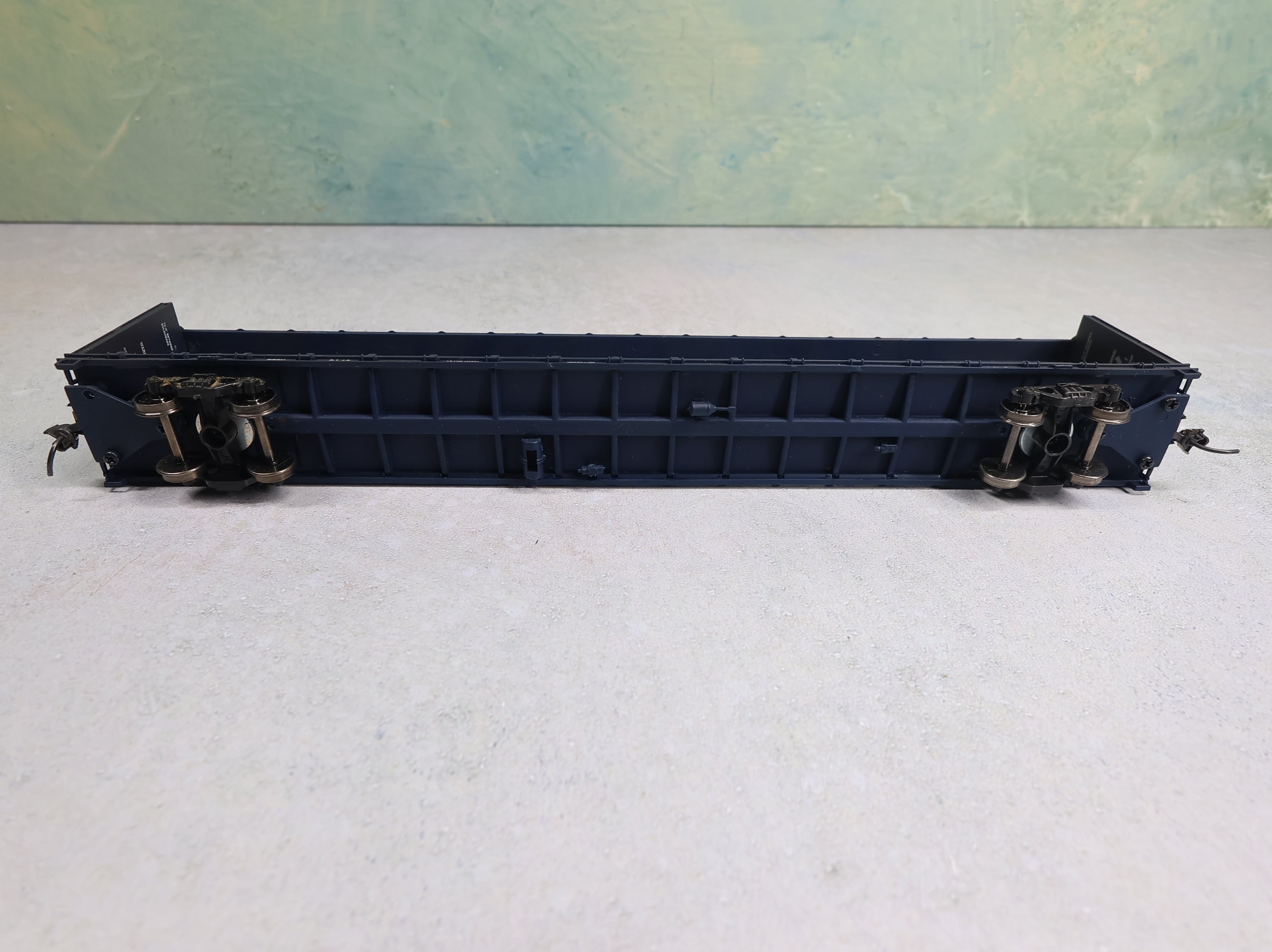 USED Walthers HO Scale Centerbeam Flat Car Copper Basin Railway CBRY #2140 Weathered