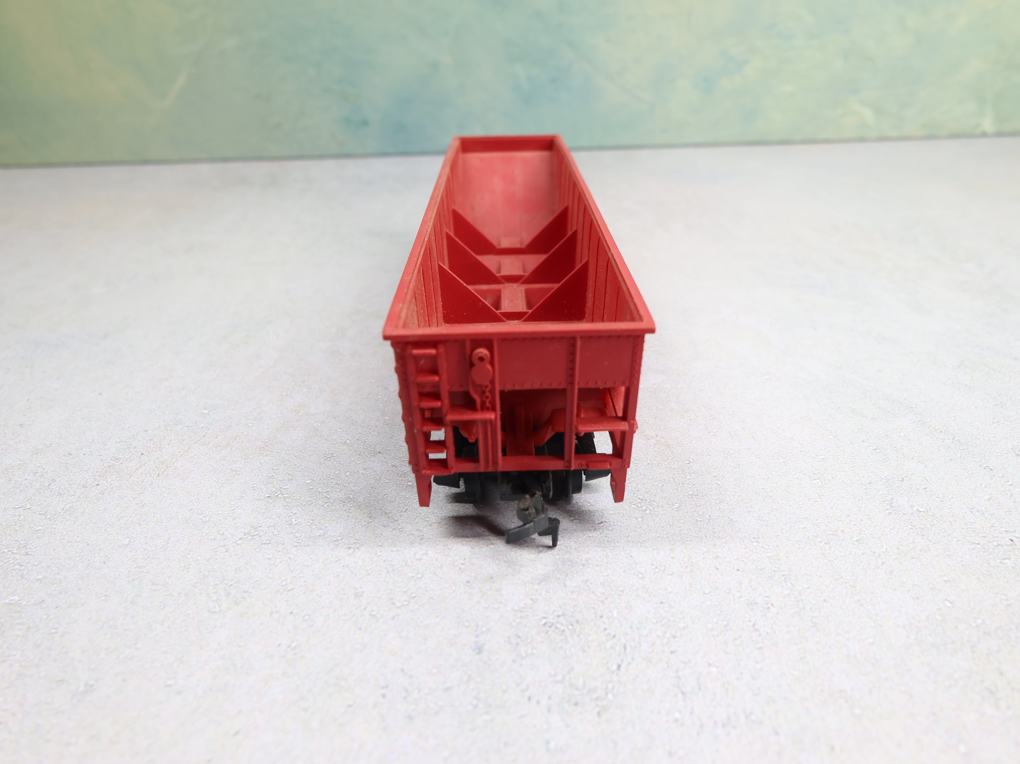 USED Tyco HO Scale Quad Hopper Burlington CB&Q #300747
