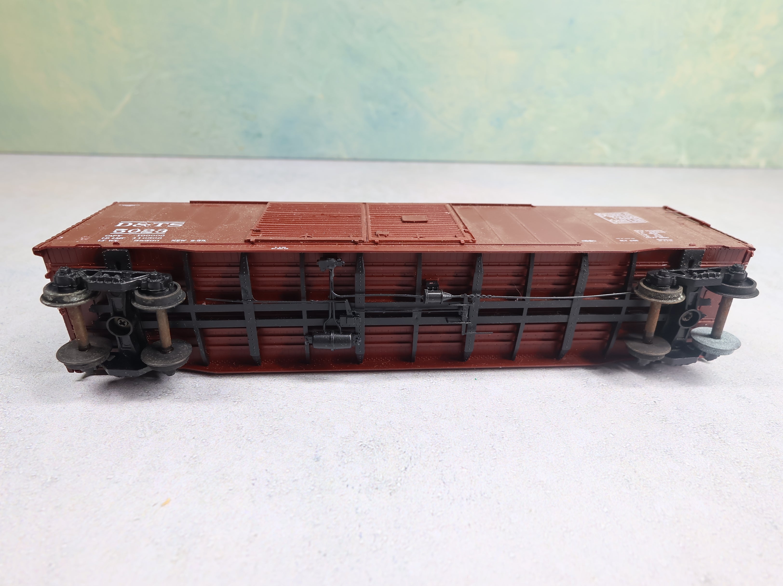 USED HO Scale 50' DD Box Car Detroit and Toledo Shore Line D&TS #5023