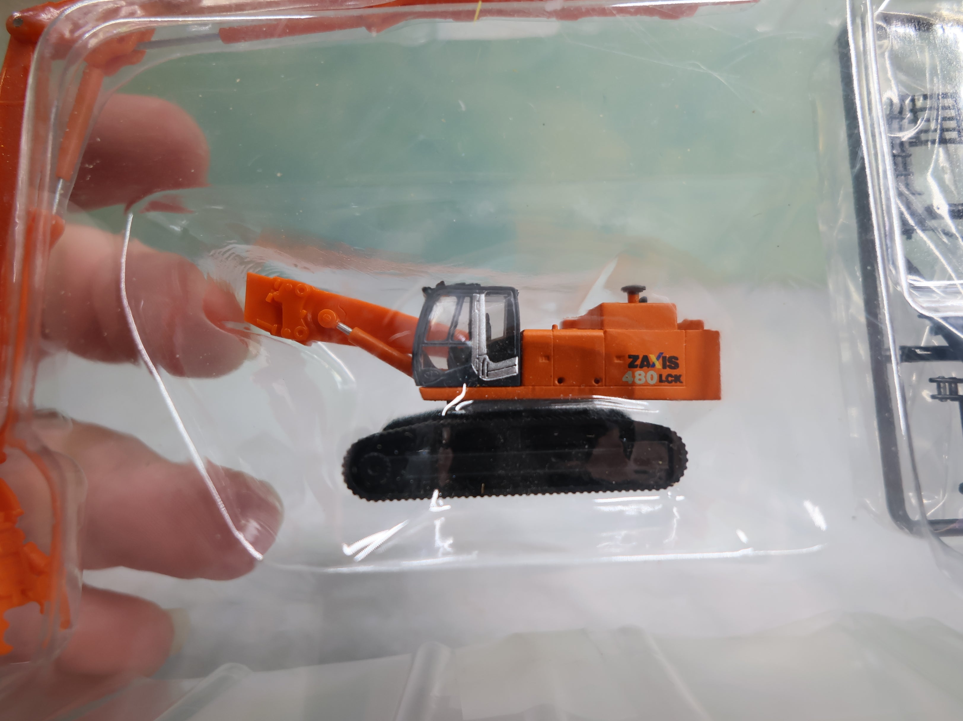 USED TomyTec 1:150 Scale Hitachi Zaxis 480 LCK Excavator
