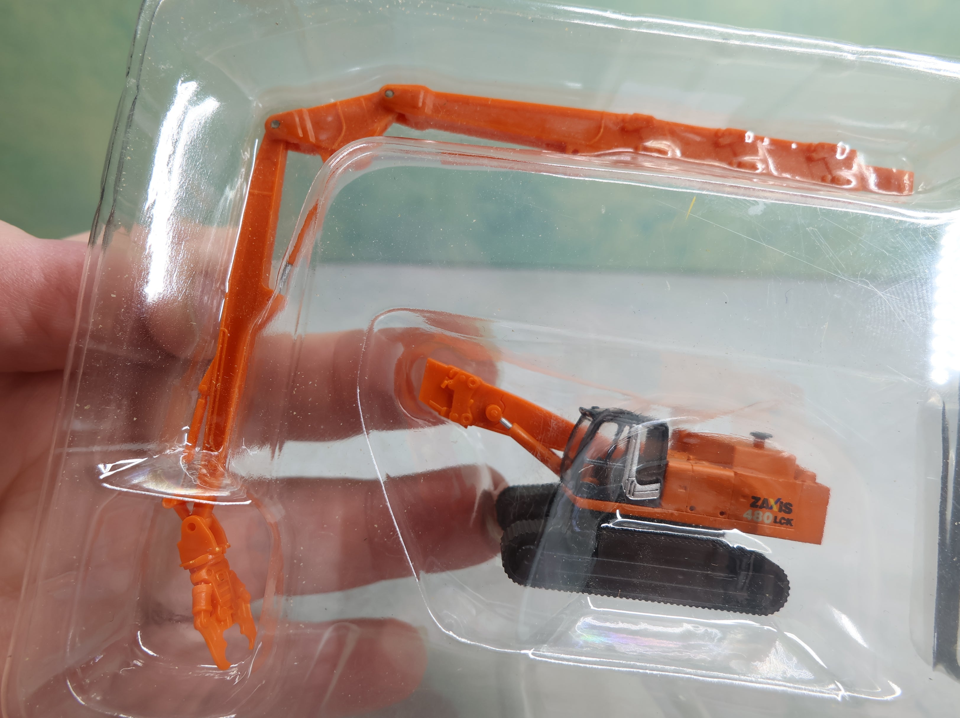 USED TomyTec 1:150 Scale Hitachi Zaxis 480 LCK Excavator