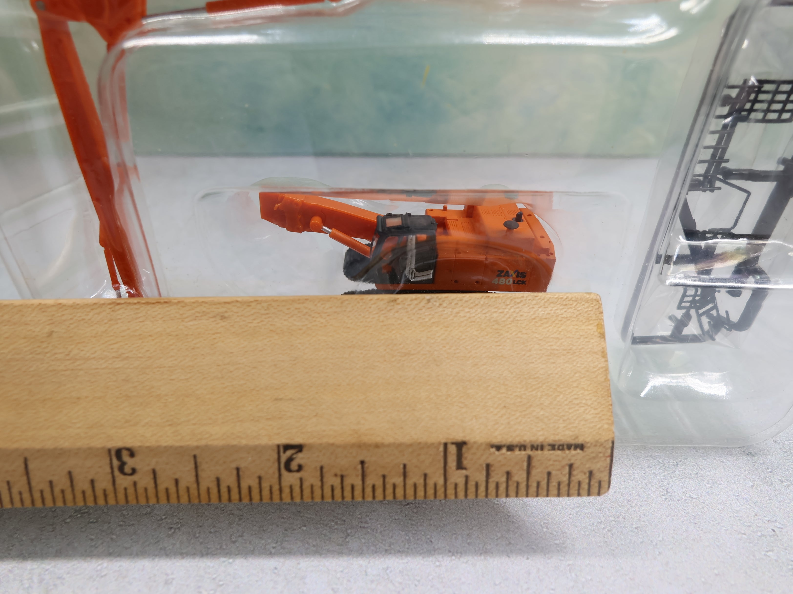 USED TomyTec 1:150 Scale Hitachi Zaxis 480 LCK Excavator