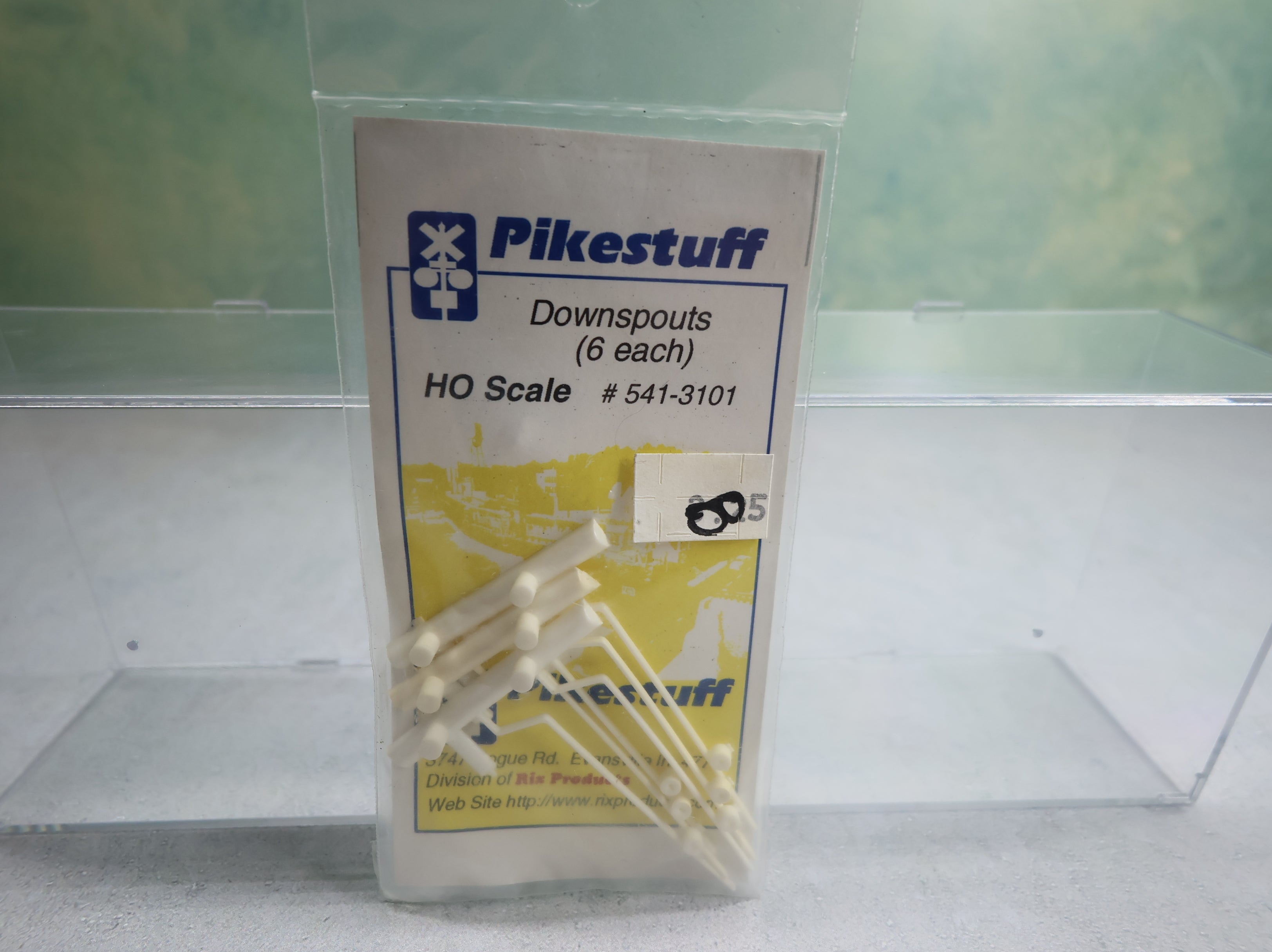 Pikestuff 541-3101 HO Scale Downspouts (6 pcs)