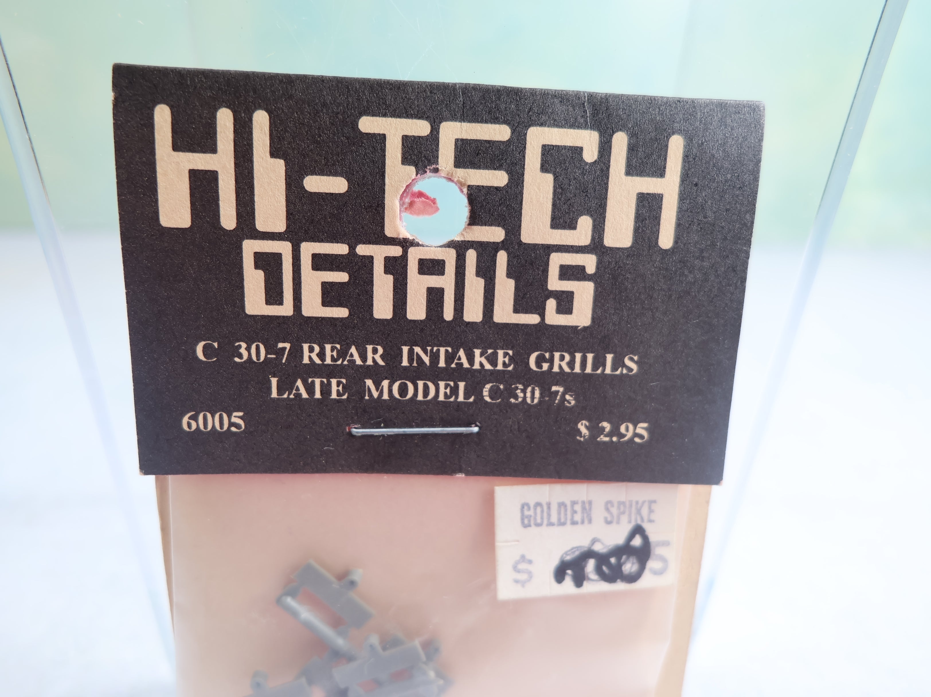 USED Hi-Tech Details 6005 HO Scale C307 Rear Intake Grills Detail Kit Late Models
