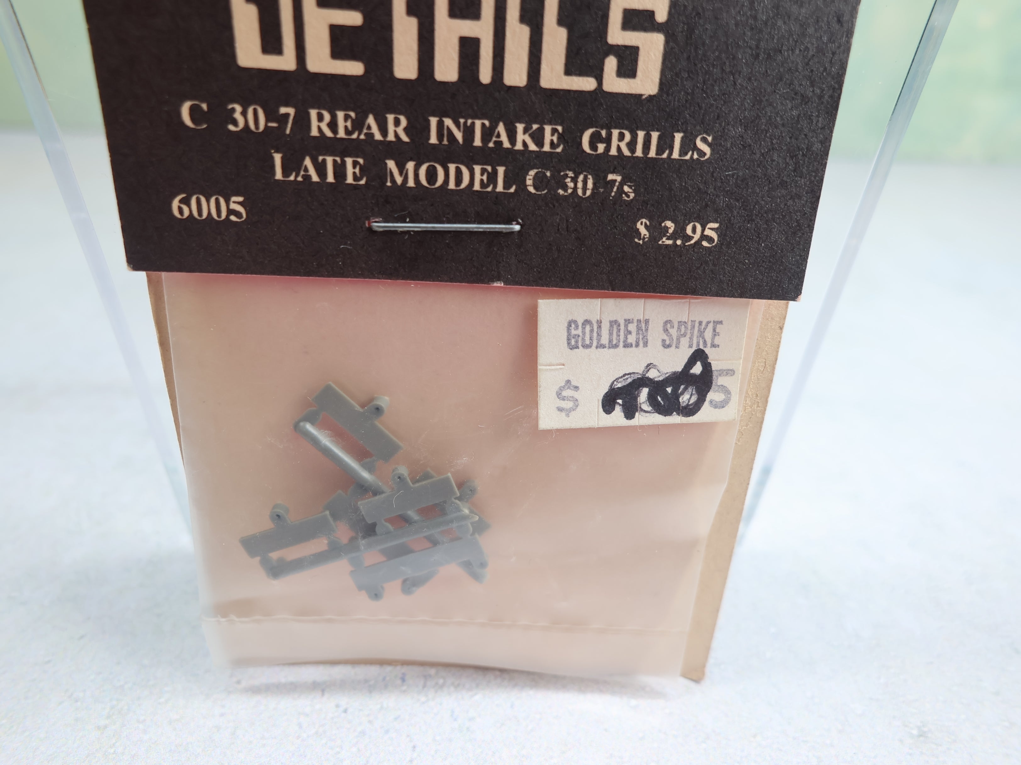 USED Hi-Tech Details 6005 HO Scale C307 Rear Intake Grills Detail Kit Late Models