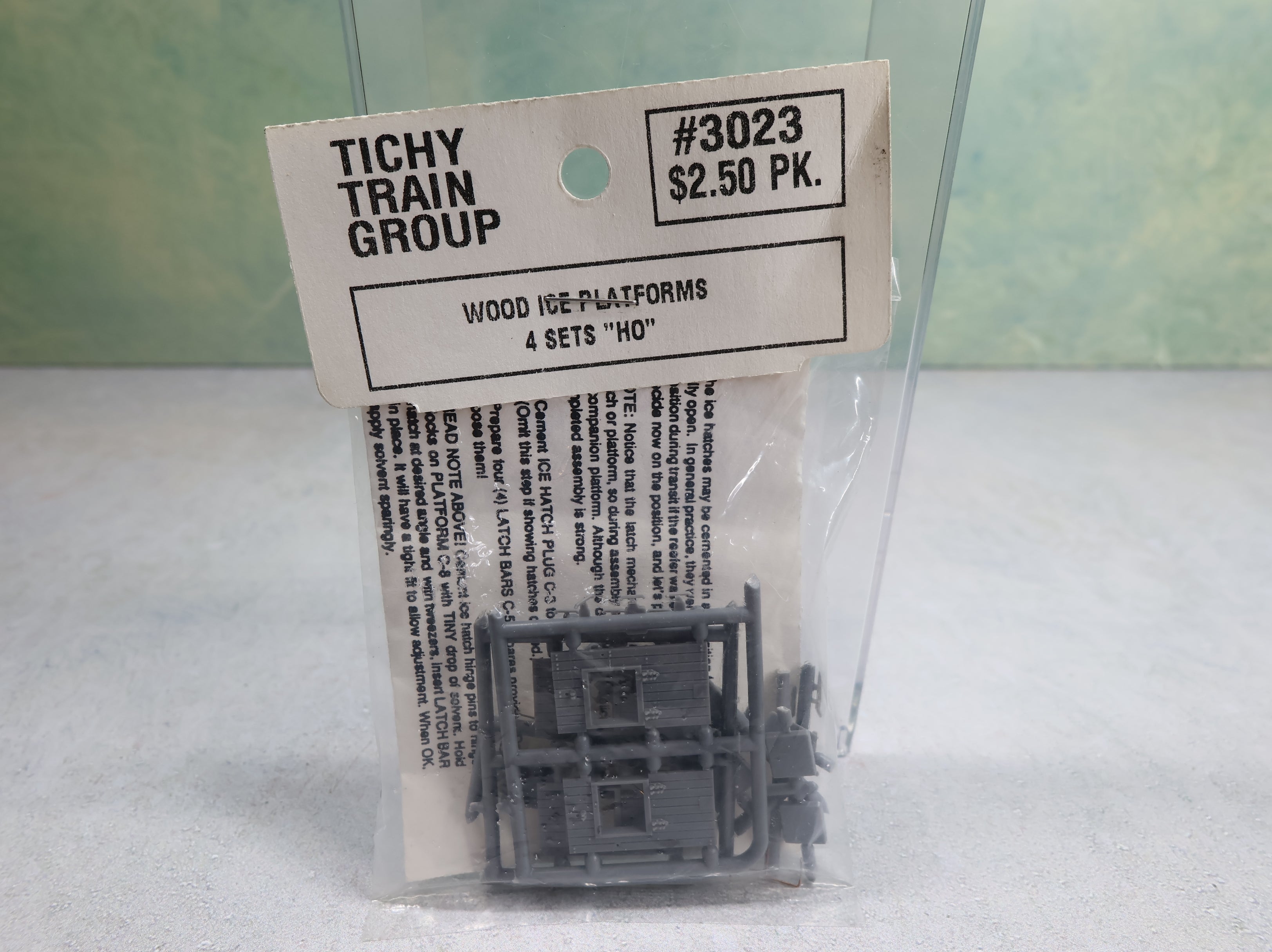 Tichy Train Group 3023 HO Scale Wood Ice Platforms (4 Sets)