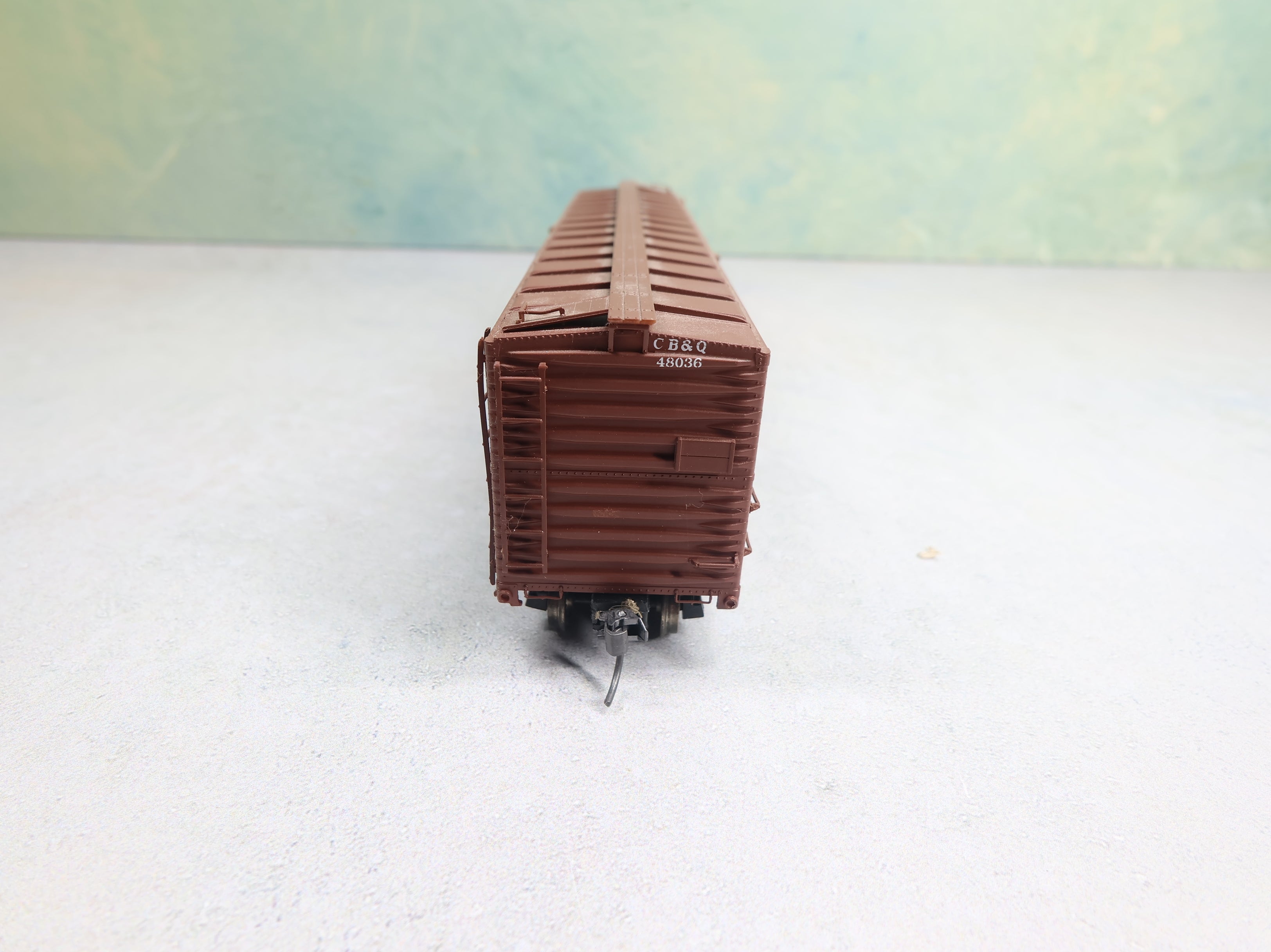 USED Life-Like HO Scale Proto 50' DD Auto Box Car Burlington CB&Q #48036