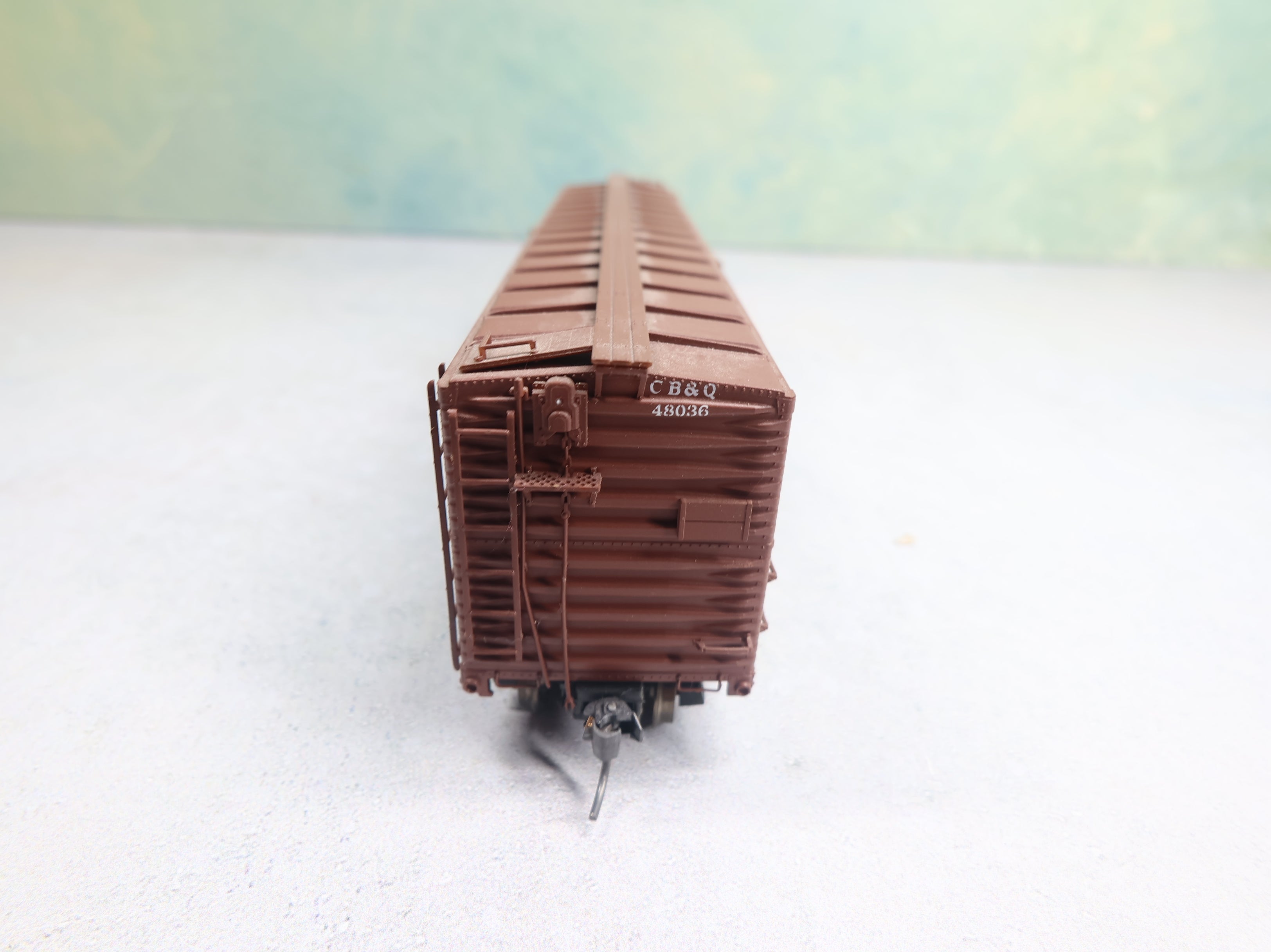 USED Life-Like HO Scale Proto 50' DD Auto Box Car Burlington CB&Q #48036