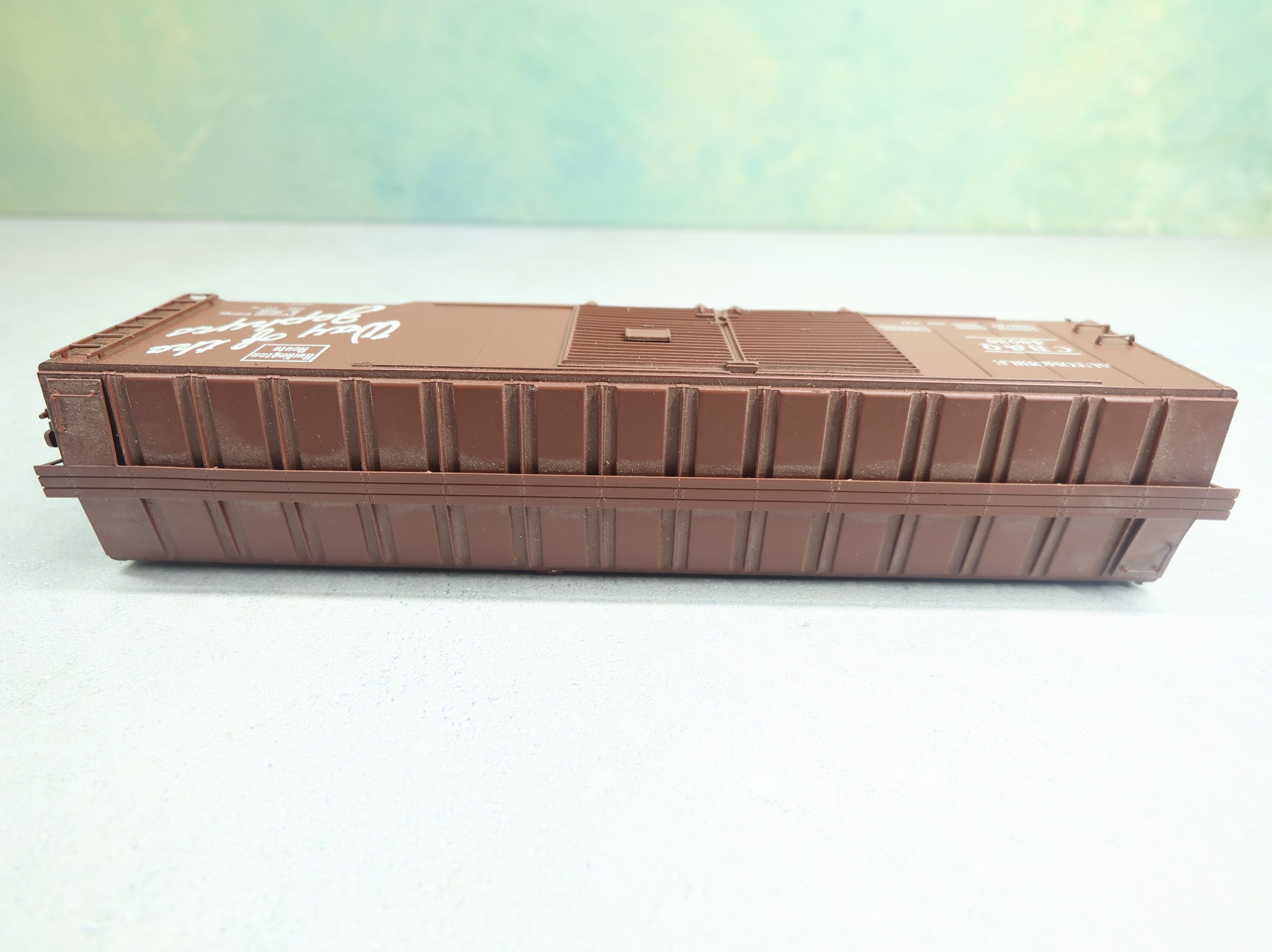 USED Life-Like HO Scale Proto 50' DD Auto Box Car Burlington CB&Q #48036