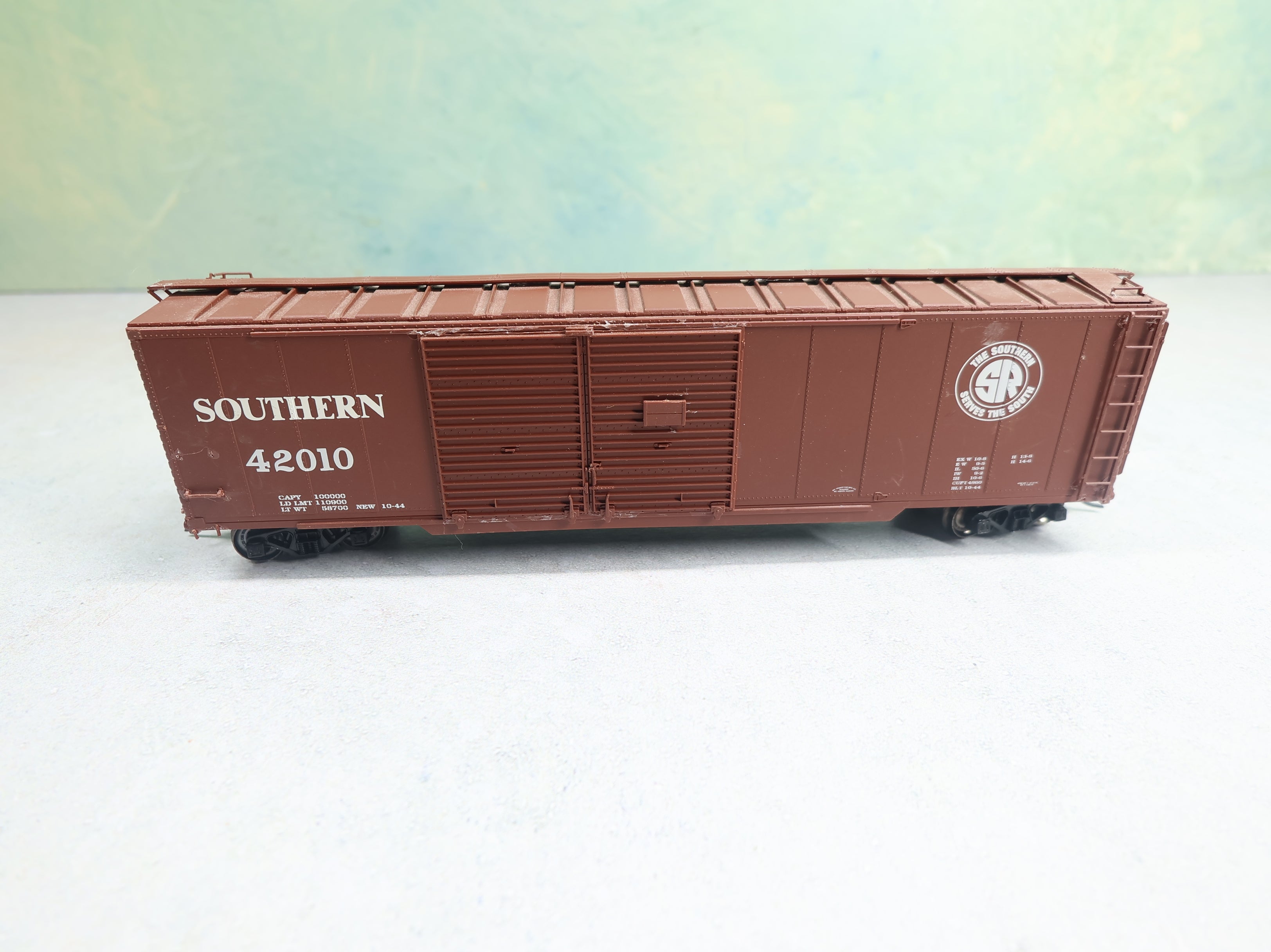 USED Life-Like HO Scale Proto 50' DD Box Car Southern #42010