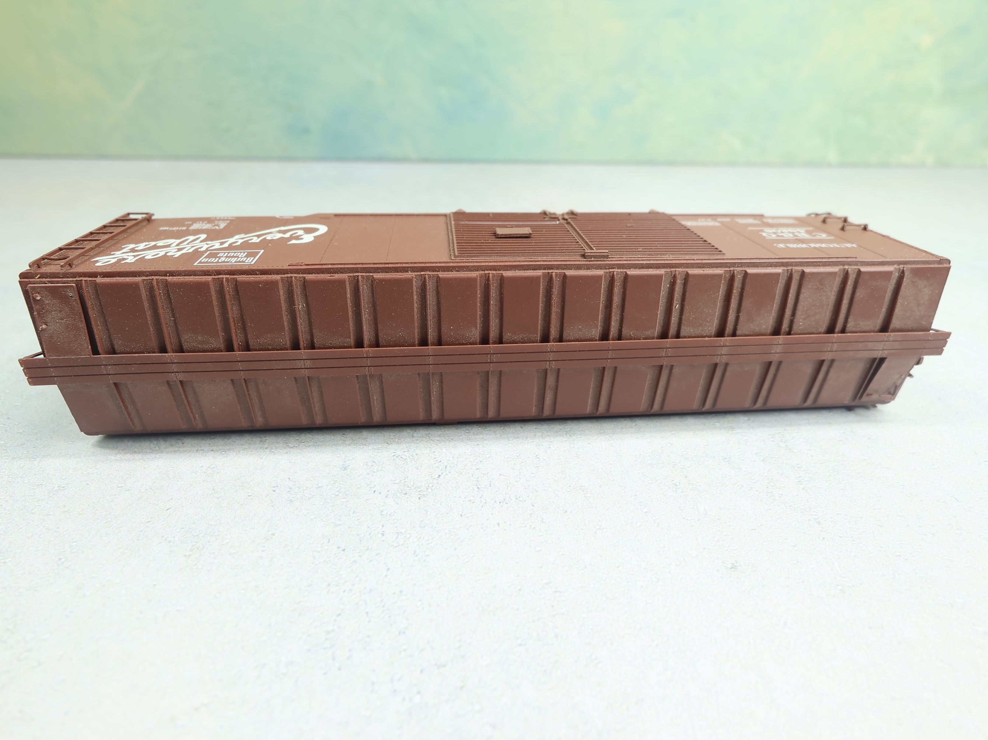 USED Life-Like HO Scale Proto 50' DD Auto Box Car Burlington CB&Q #48206