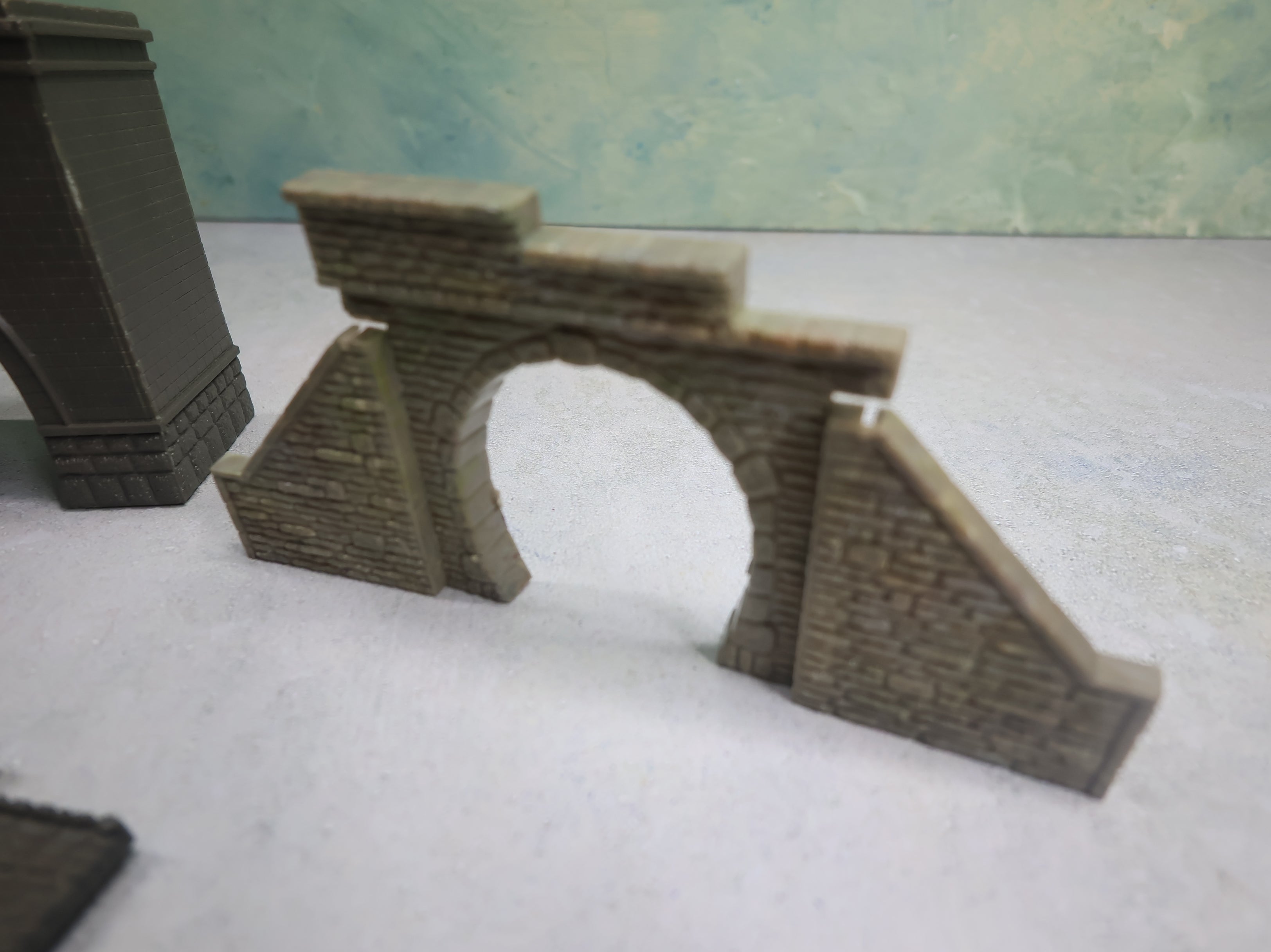 USED N Scale Lot of Tunnel Portals (3 pcs)