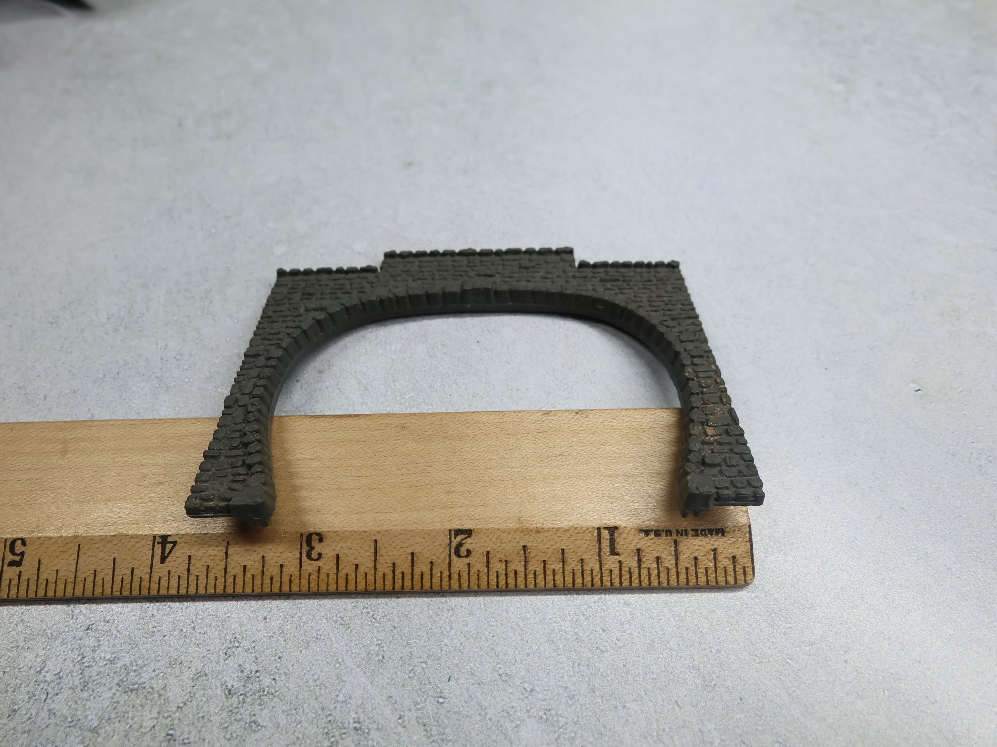 USED N Scale Lot of Tunnel Portals (3 pcs)