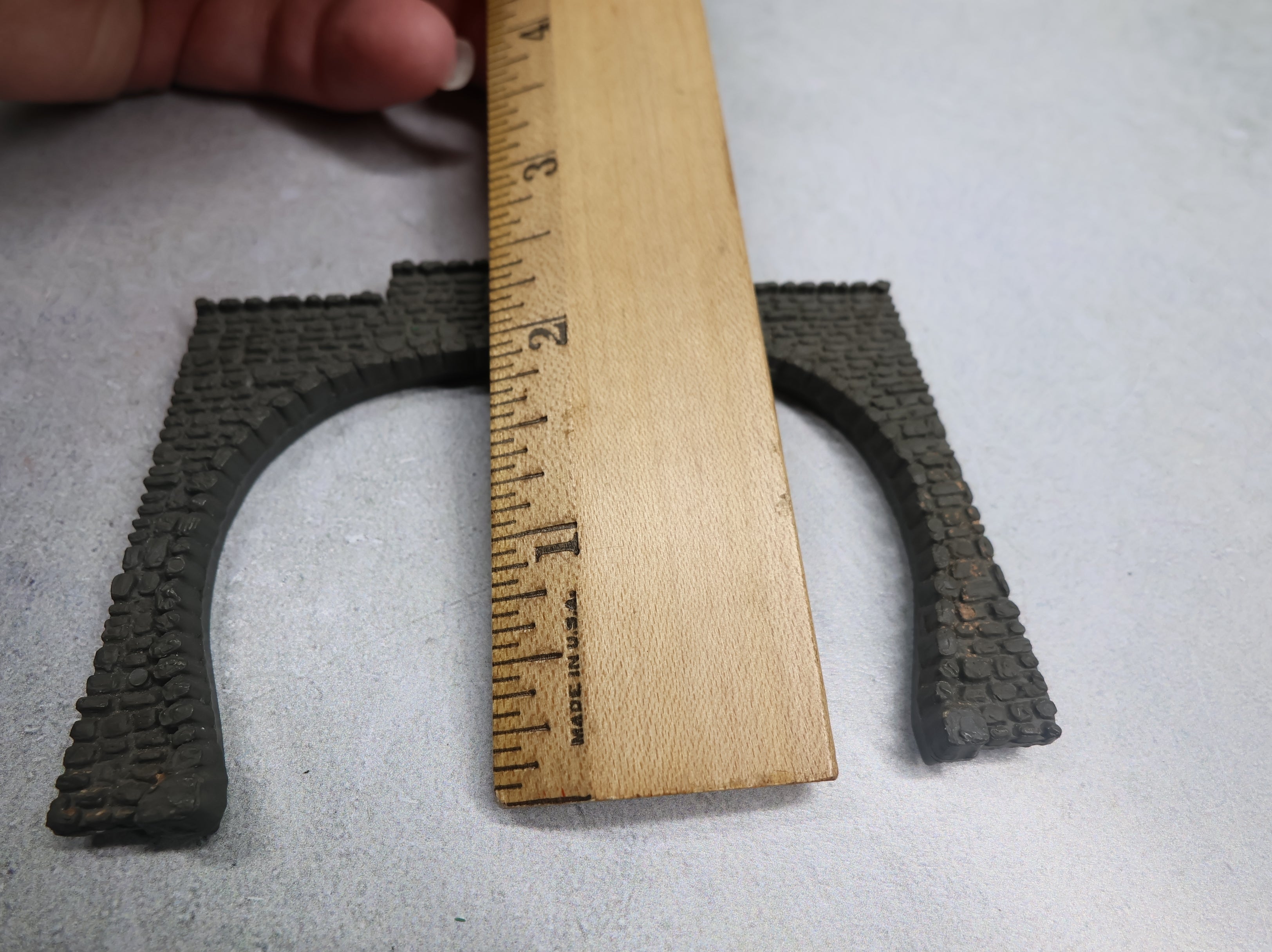 USED N Scale Lot of Tunnel Portals (3 pcs)