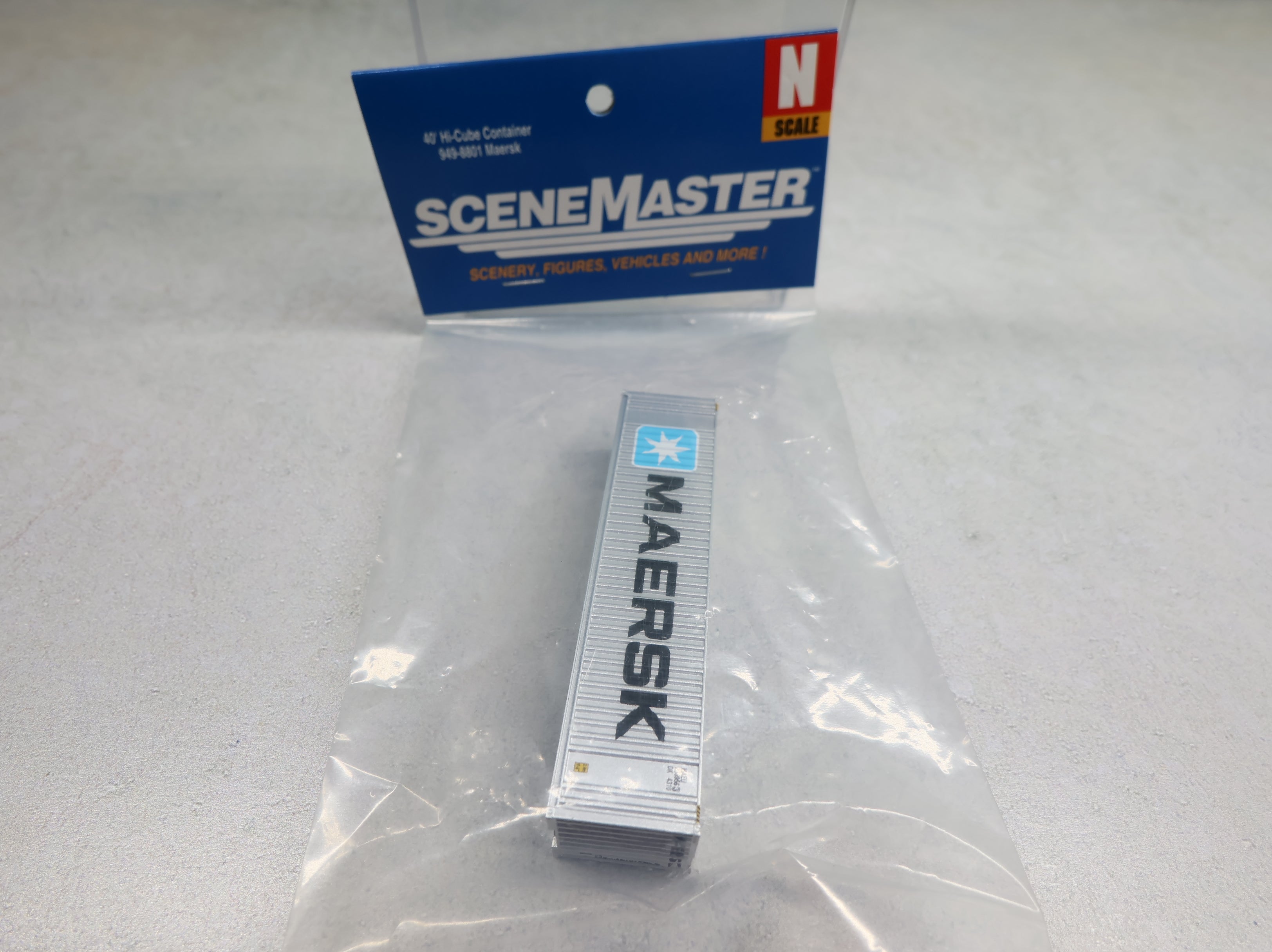 Walthers 949-8801 N Scale 40' Hi-Cube Container Maersk