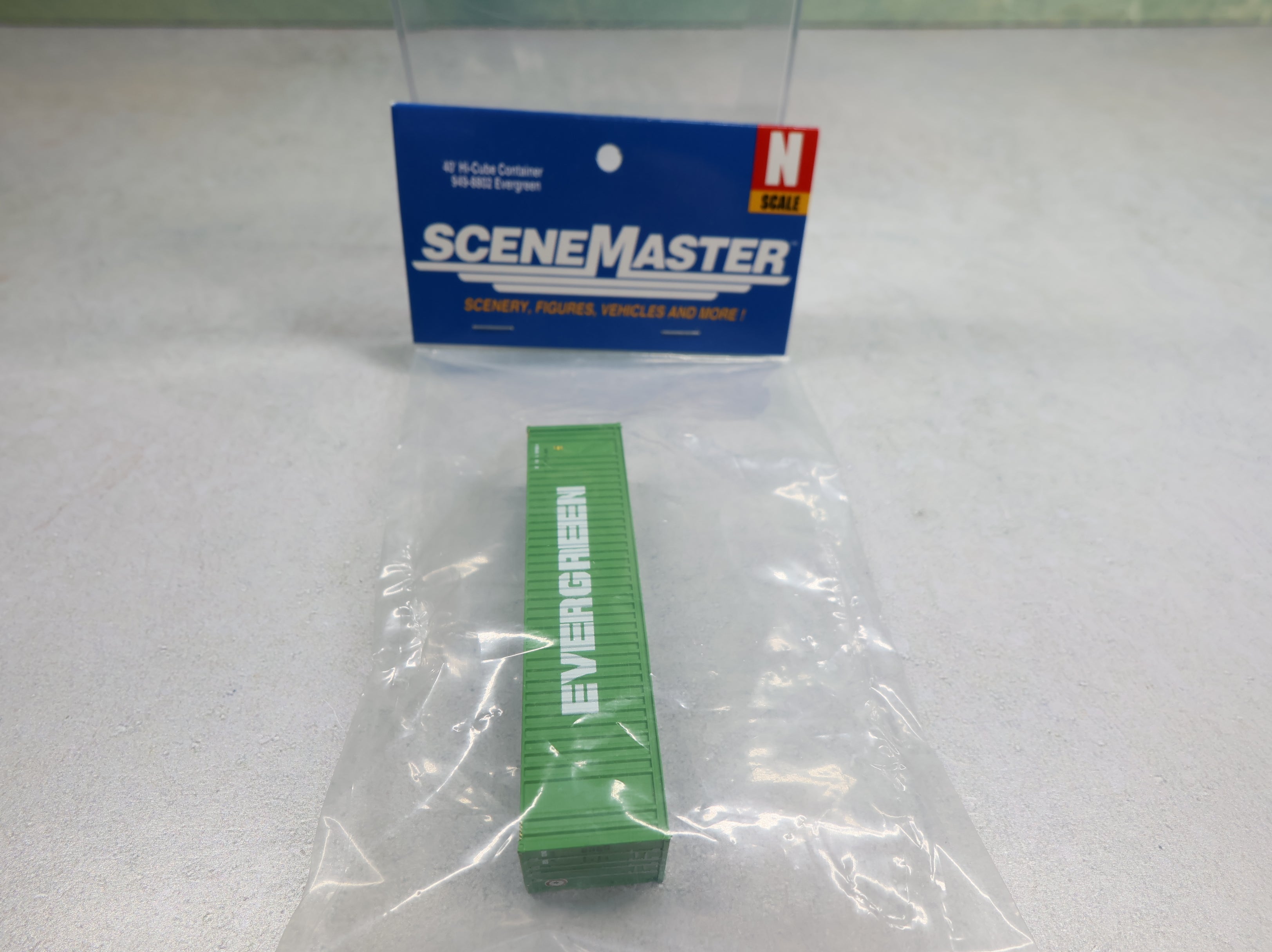 Walthers 949-8802 N Scale 40' Hi-Cube Container Evergreen