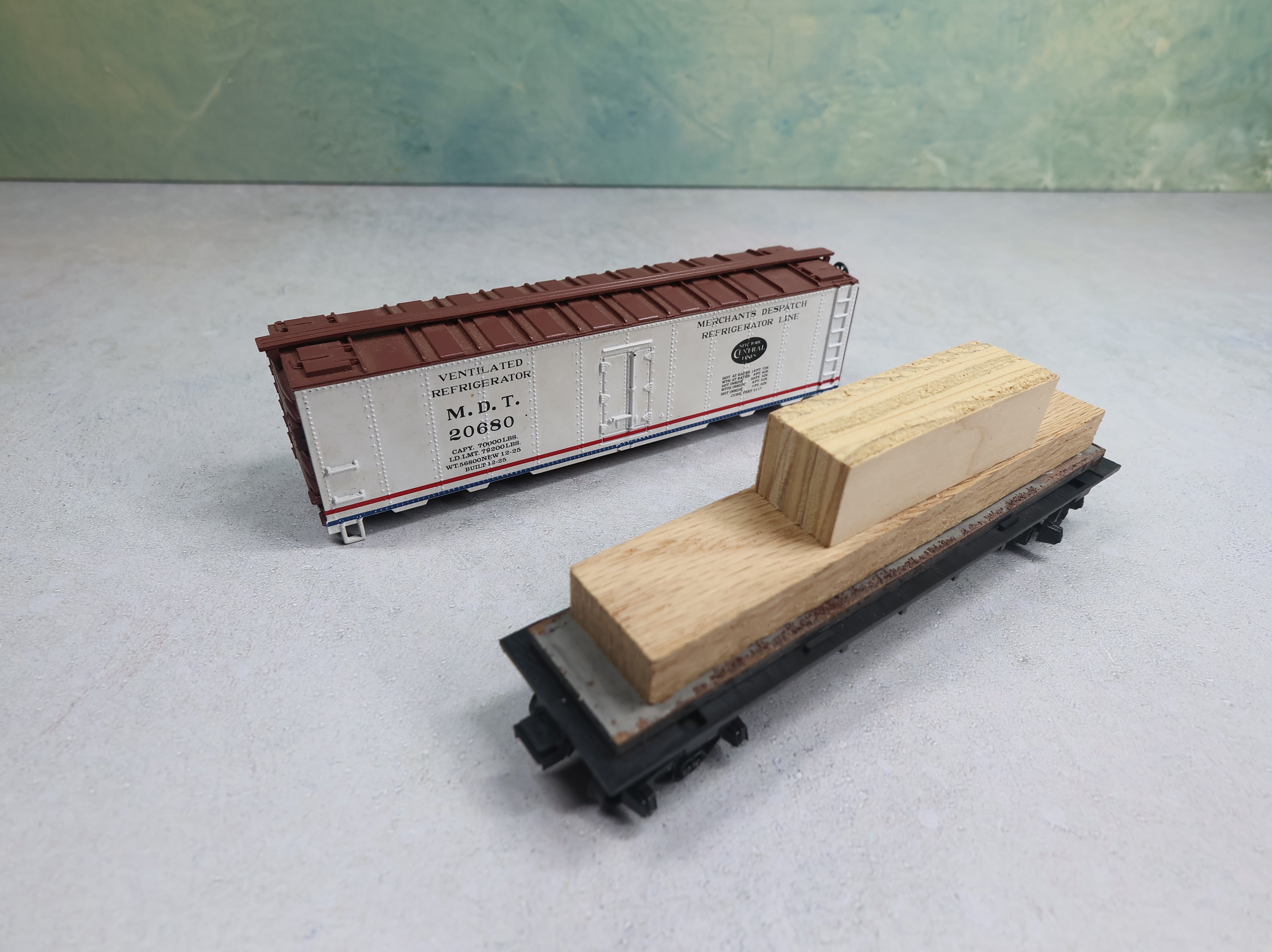 USED Mantua HO Scale 40' Reefer Box Car Merchants Despatch Refrigerator Line #20680