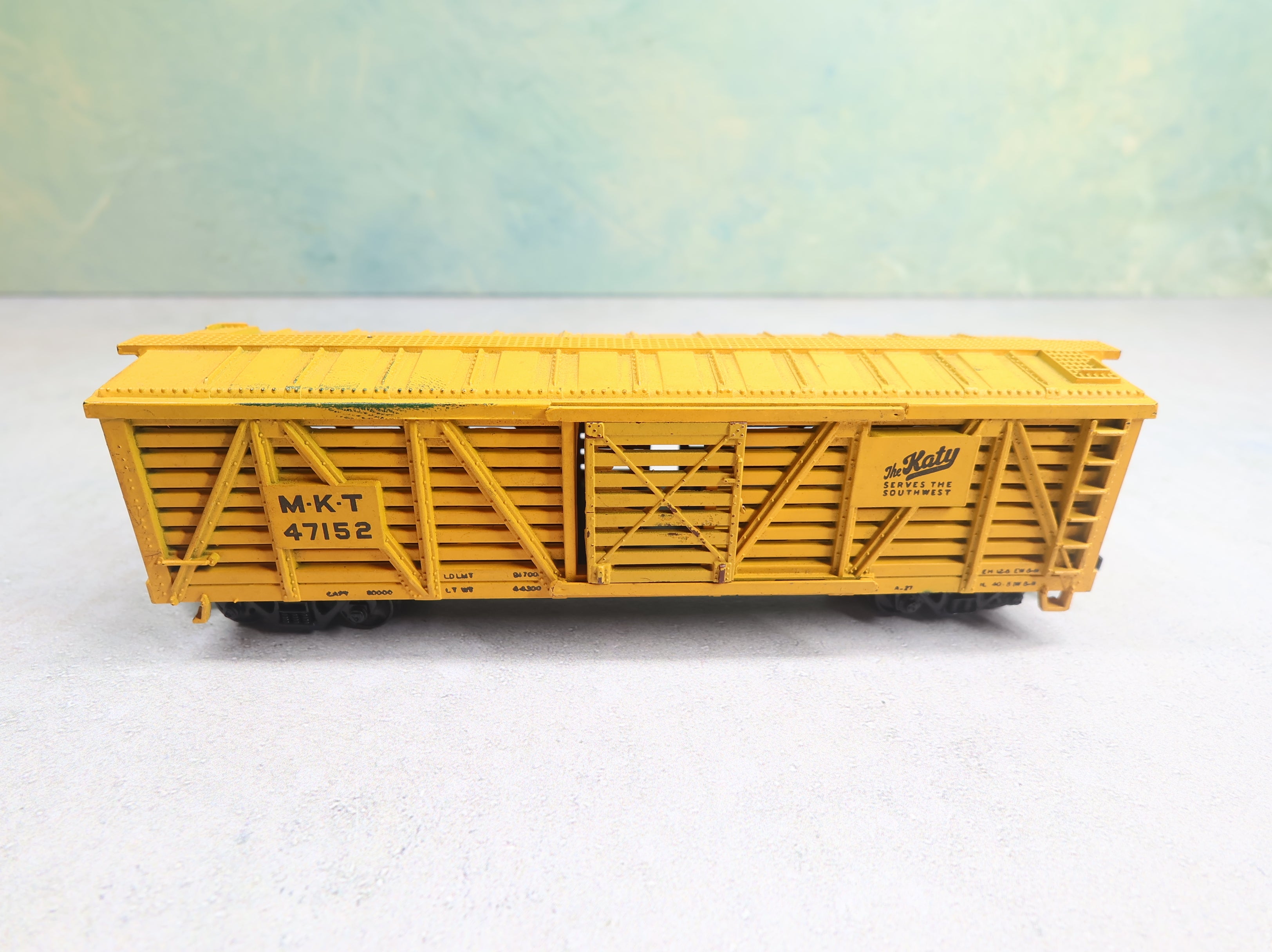 USED Varney HO Scale 40' Cattle Stock Car MKT #47152