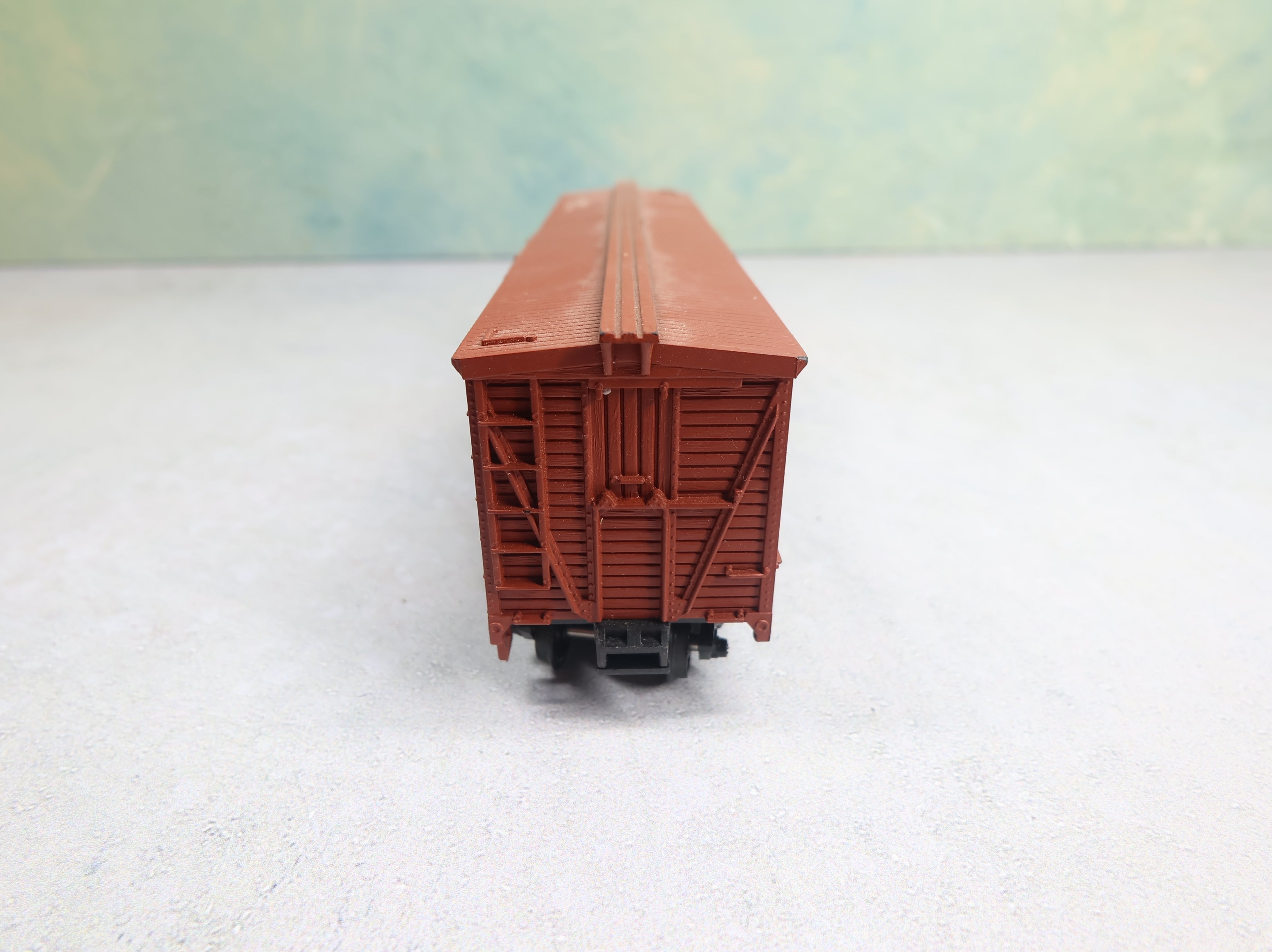 USED Lindberg HO Scale 40' Cattle Stock Car Great Northern GN #42734