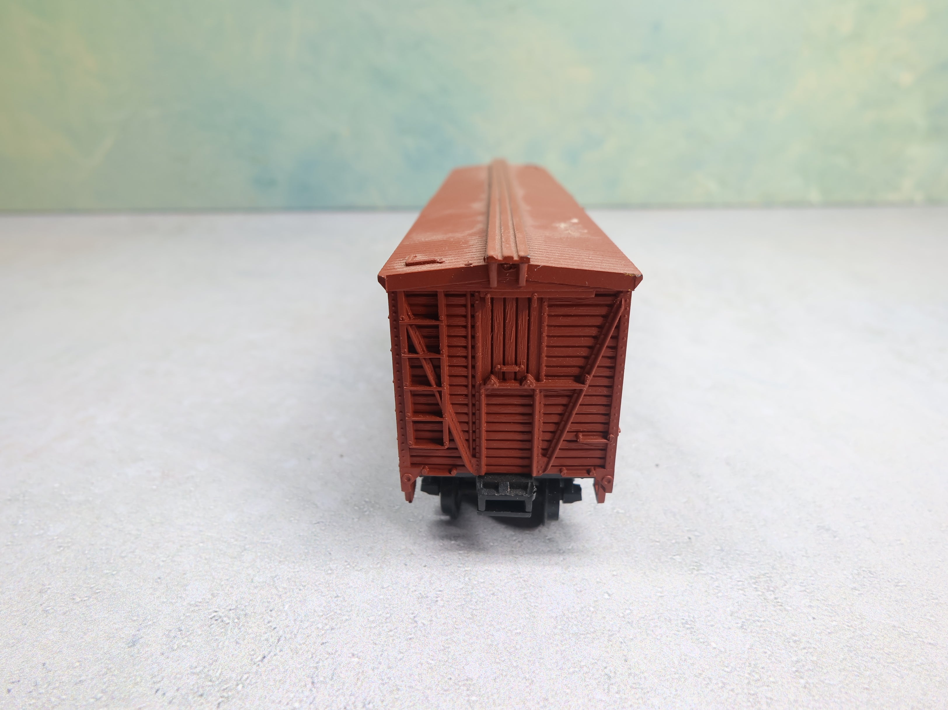 USED Lindberg HO Scale 40' Cattle Stock Car Great Northern GN #42734