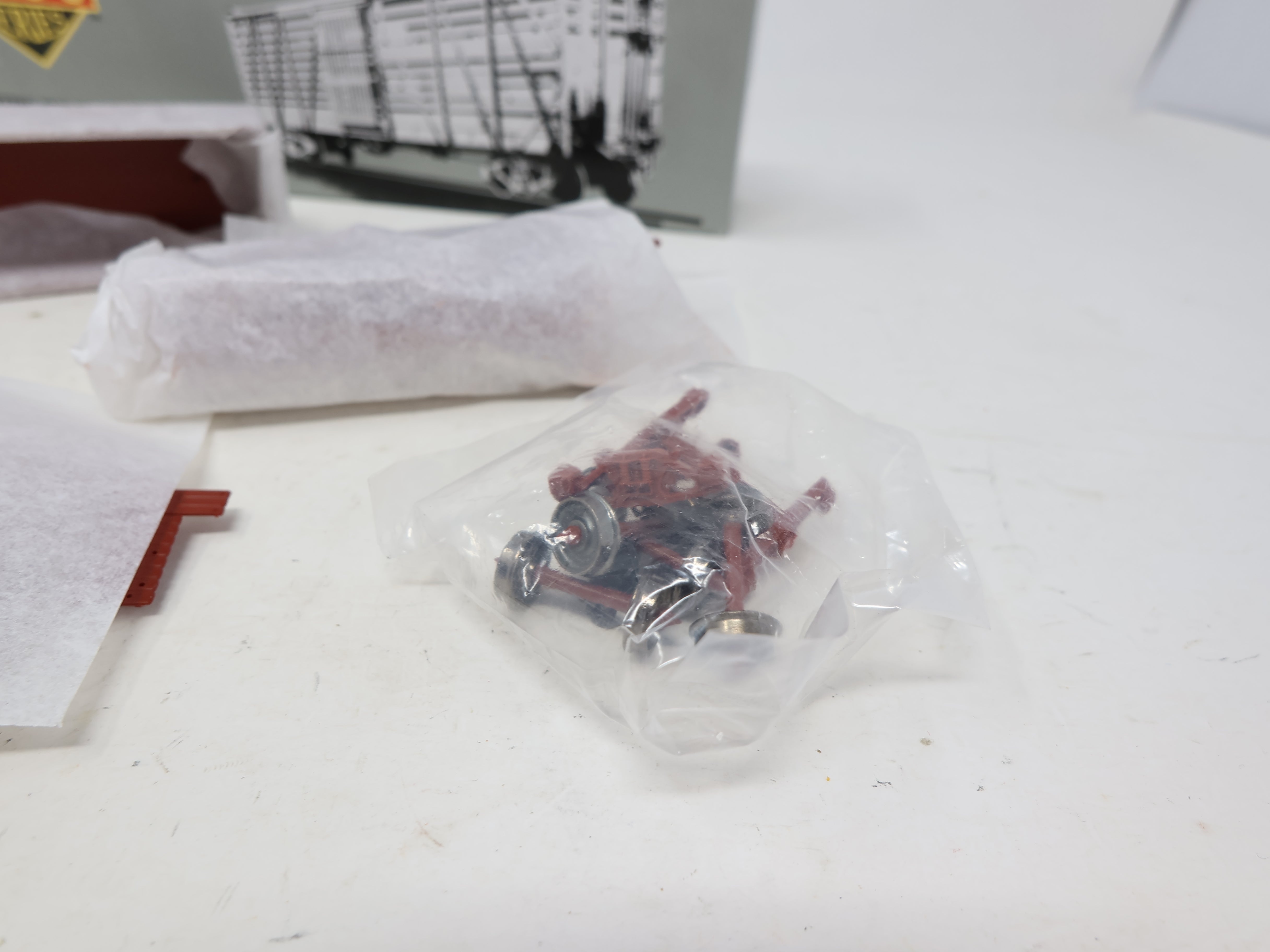 USED Life-Like HO Scale, Mather 40' Single Deck Stock Car, Chicago & North Western CNW #36627, Proto2000 (KIT)