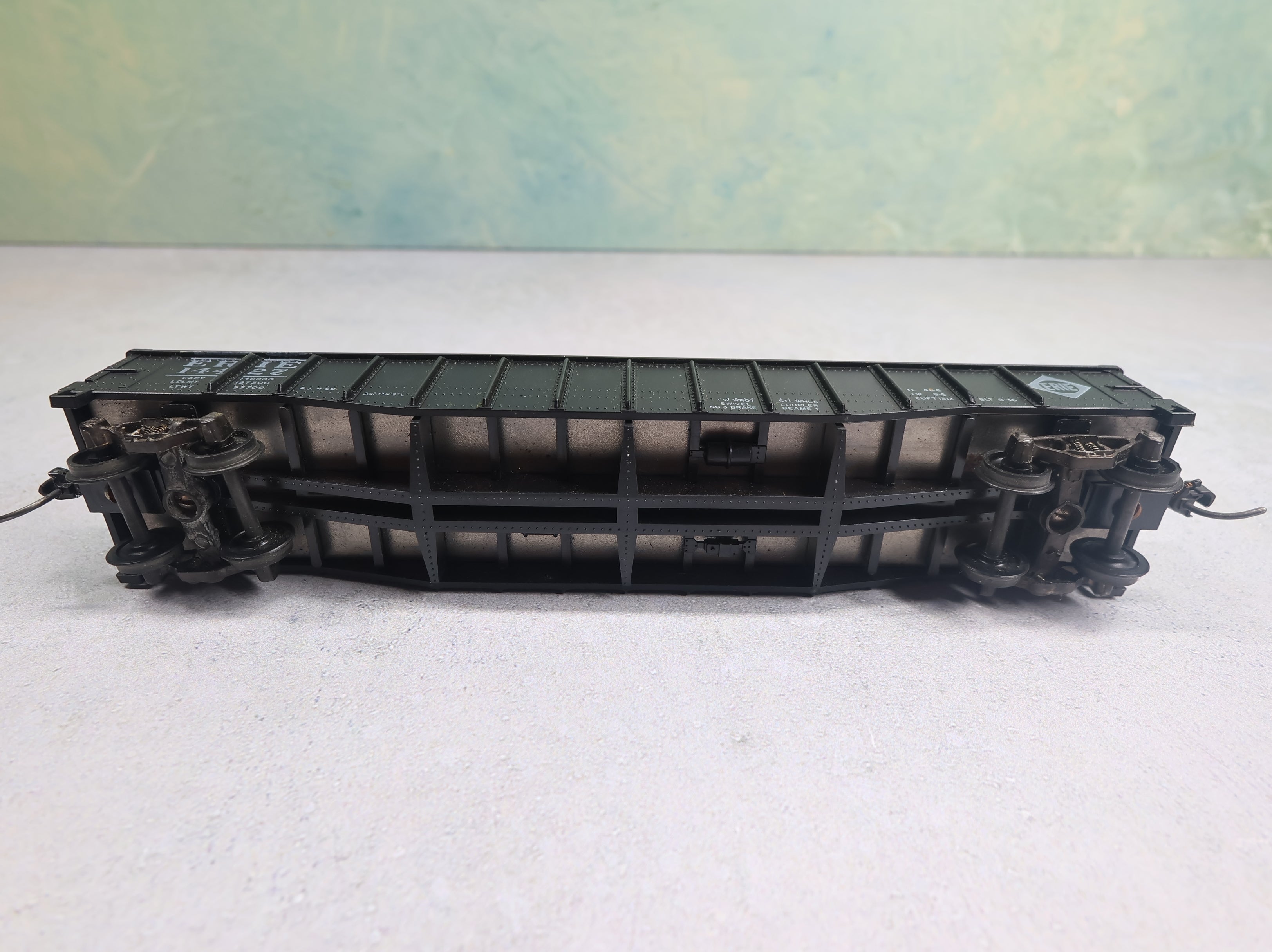 USED Athearn HO Scale 50' Gondola Erie #14427