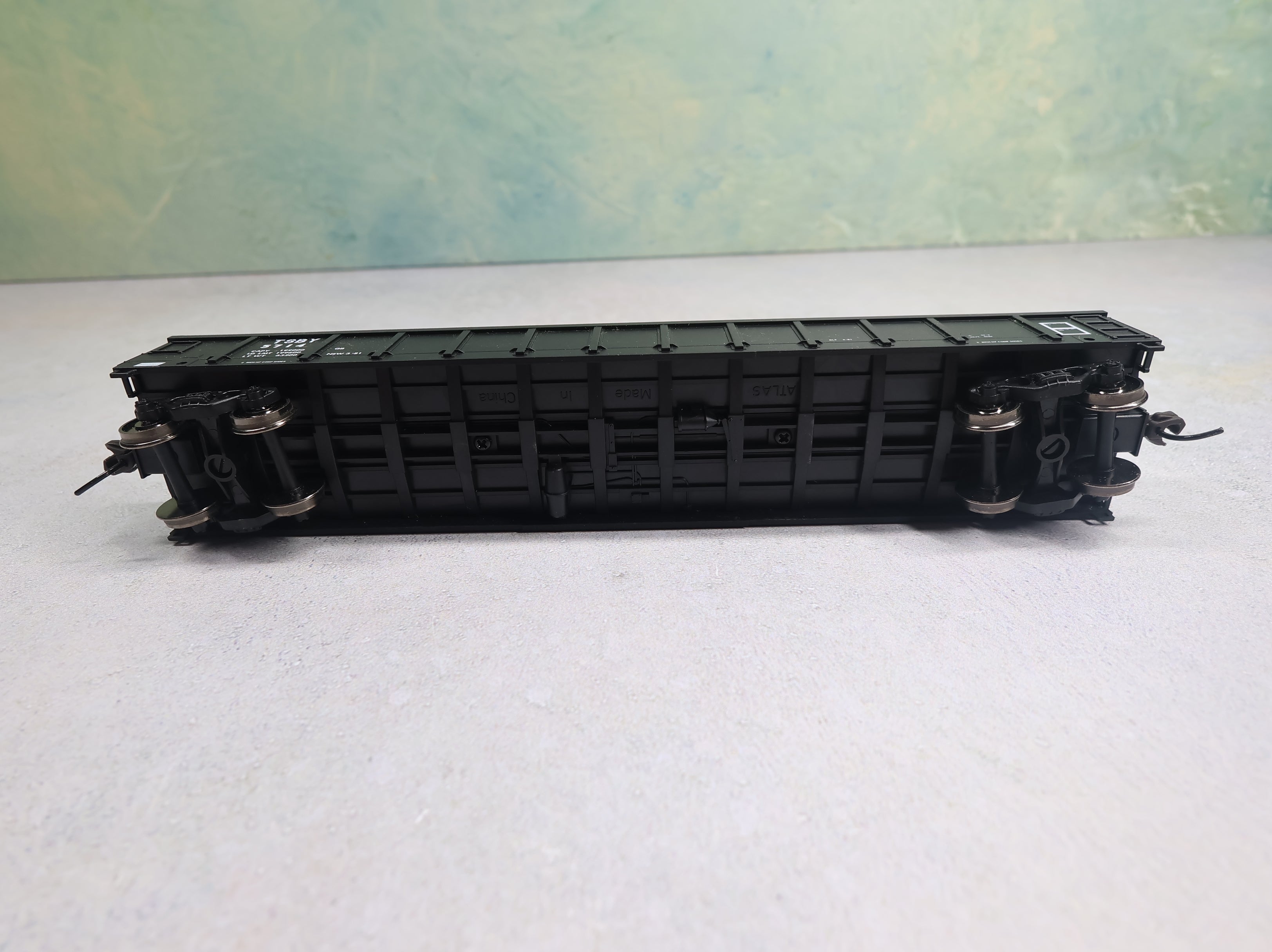 USED Atlas HO Scale 52' Gondola Tuscola and Saginaw Bay Railway TSBY #5714