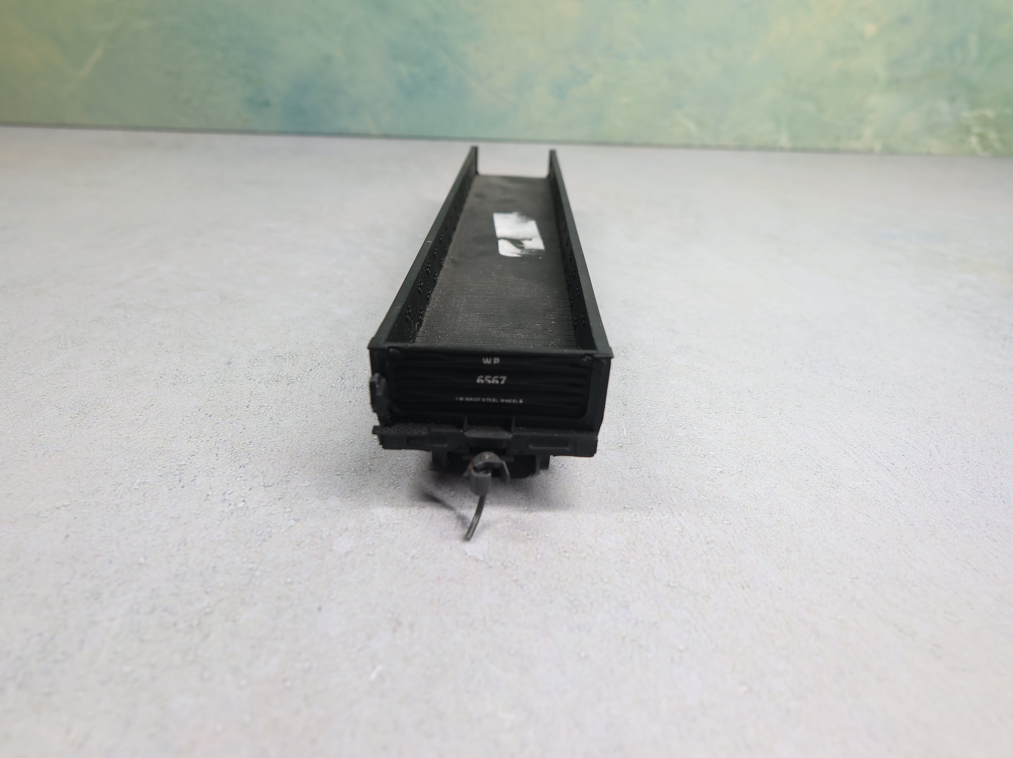 USED Life-Like HO Scale 52' 6" Drop End Mill Gondola Western Pacific WP #6509 Proto 2000